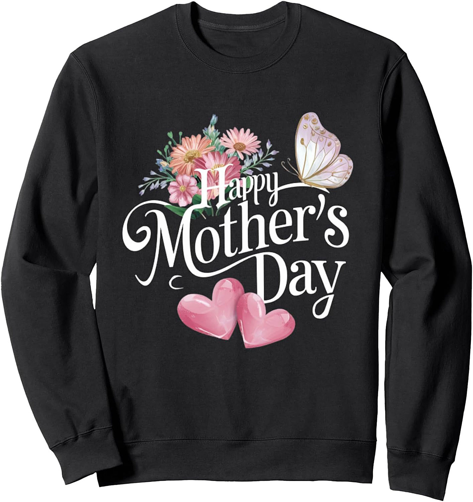 Mother's Day Crewneck Sweatshirt Floral Gift for Mom