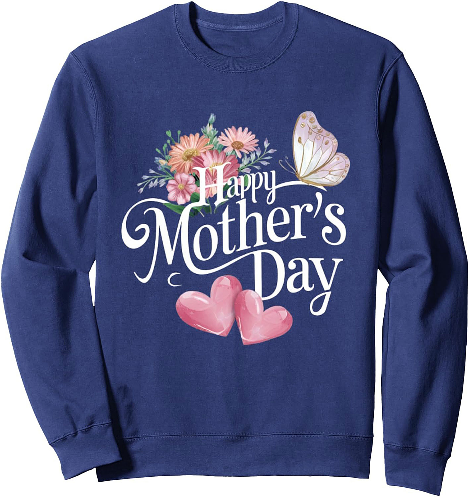 Mother's Day Crewneck Sweatshirt Floral Gift for Mom