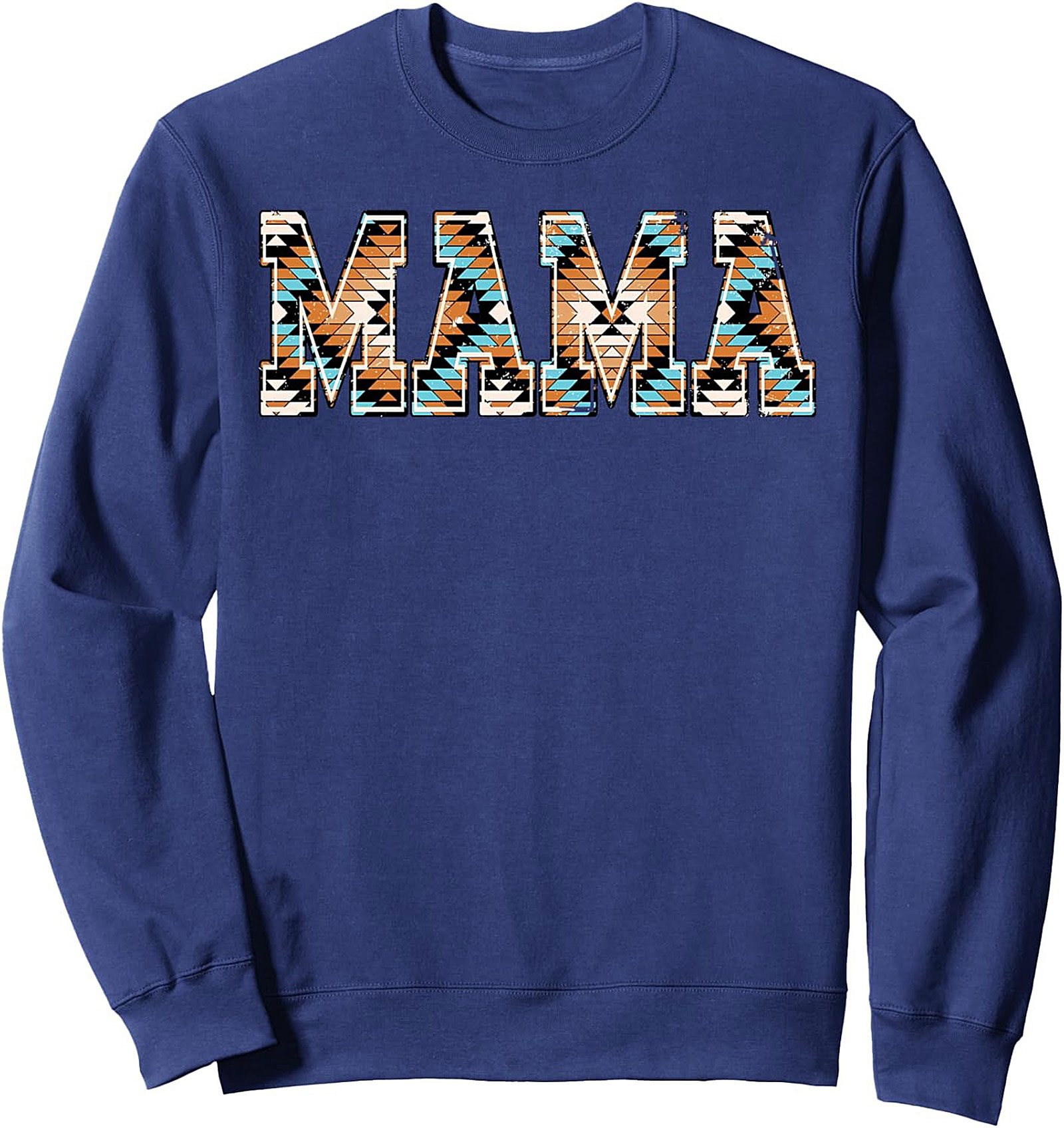  Cozy Southwestern Mama Crewneck Sweatshirt Gift 