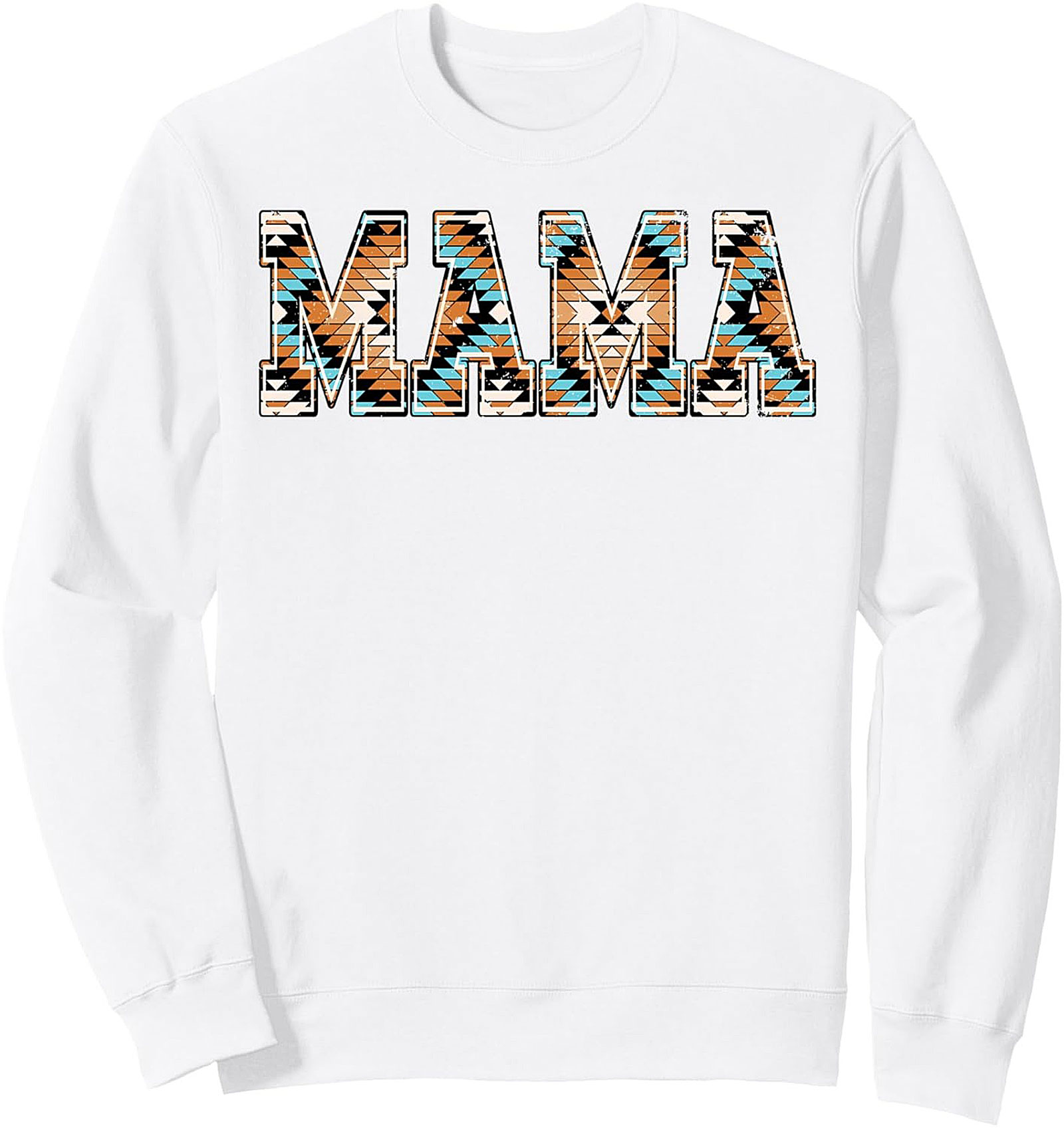 Cozy Southwestern Mama Crewneck Sweatshirt Gift