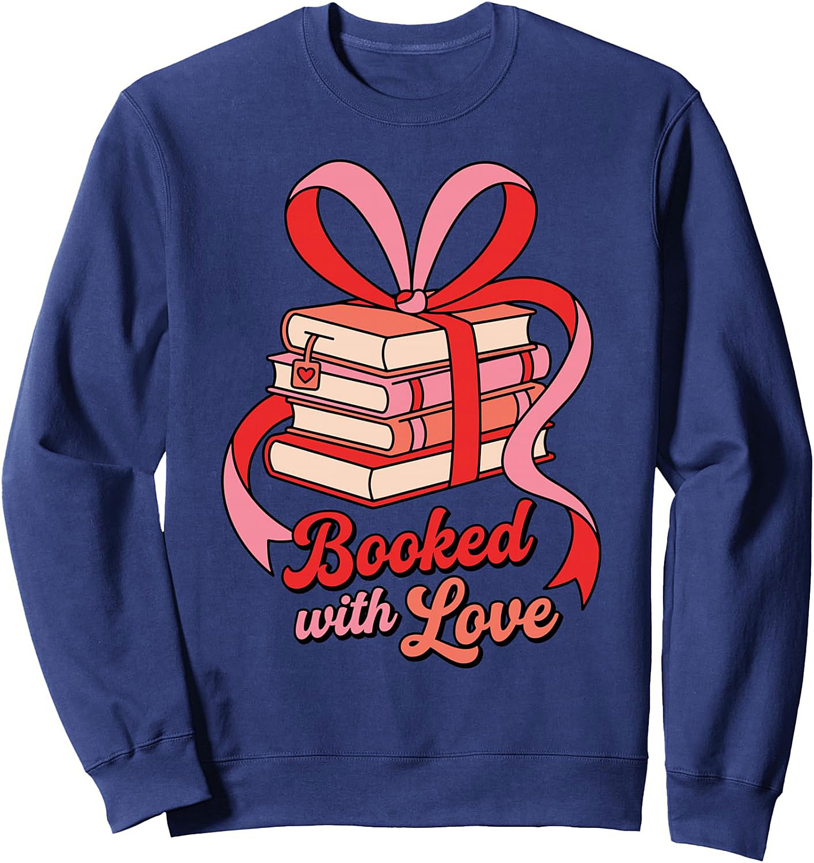 Cozy Book Lover Crewneck Sweatshirt Gift for Readers