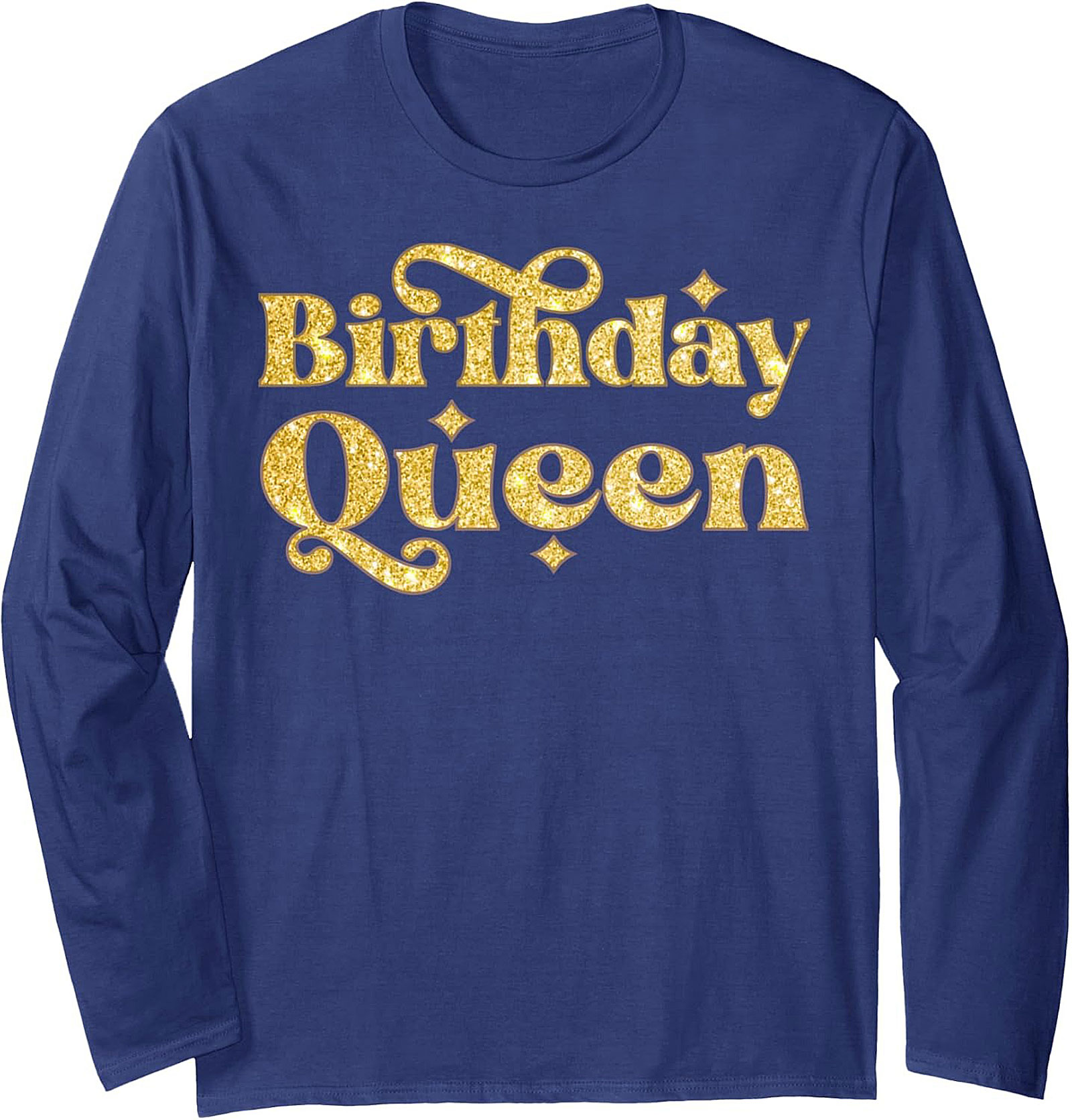 Birthday Queen Crewneck Sweatshirt | Sparkle Pullover Gift