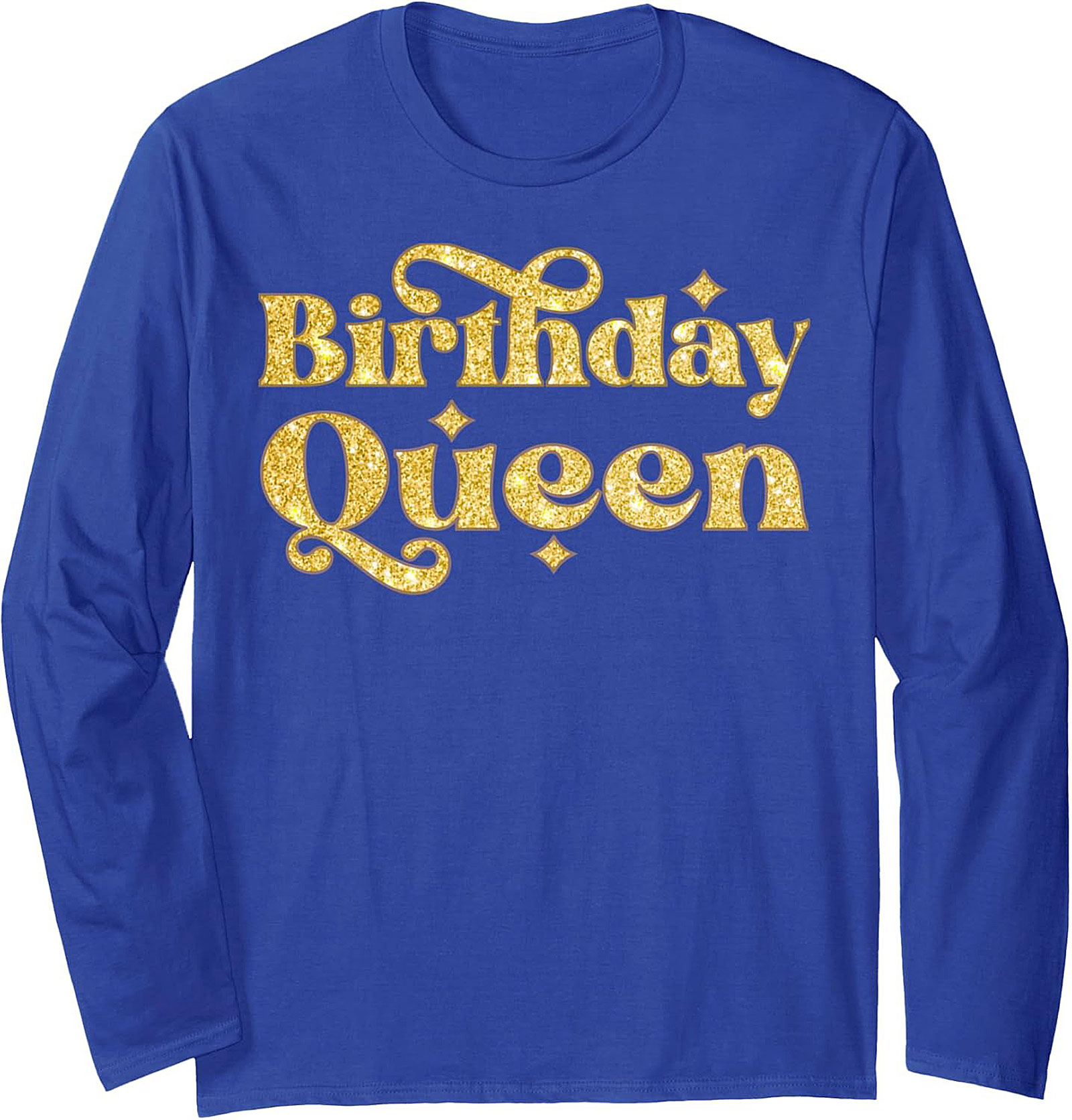 Birthday Queen Crewneck Sweatshirt | Sparkle Pullover Gift