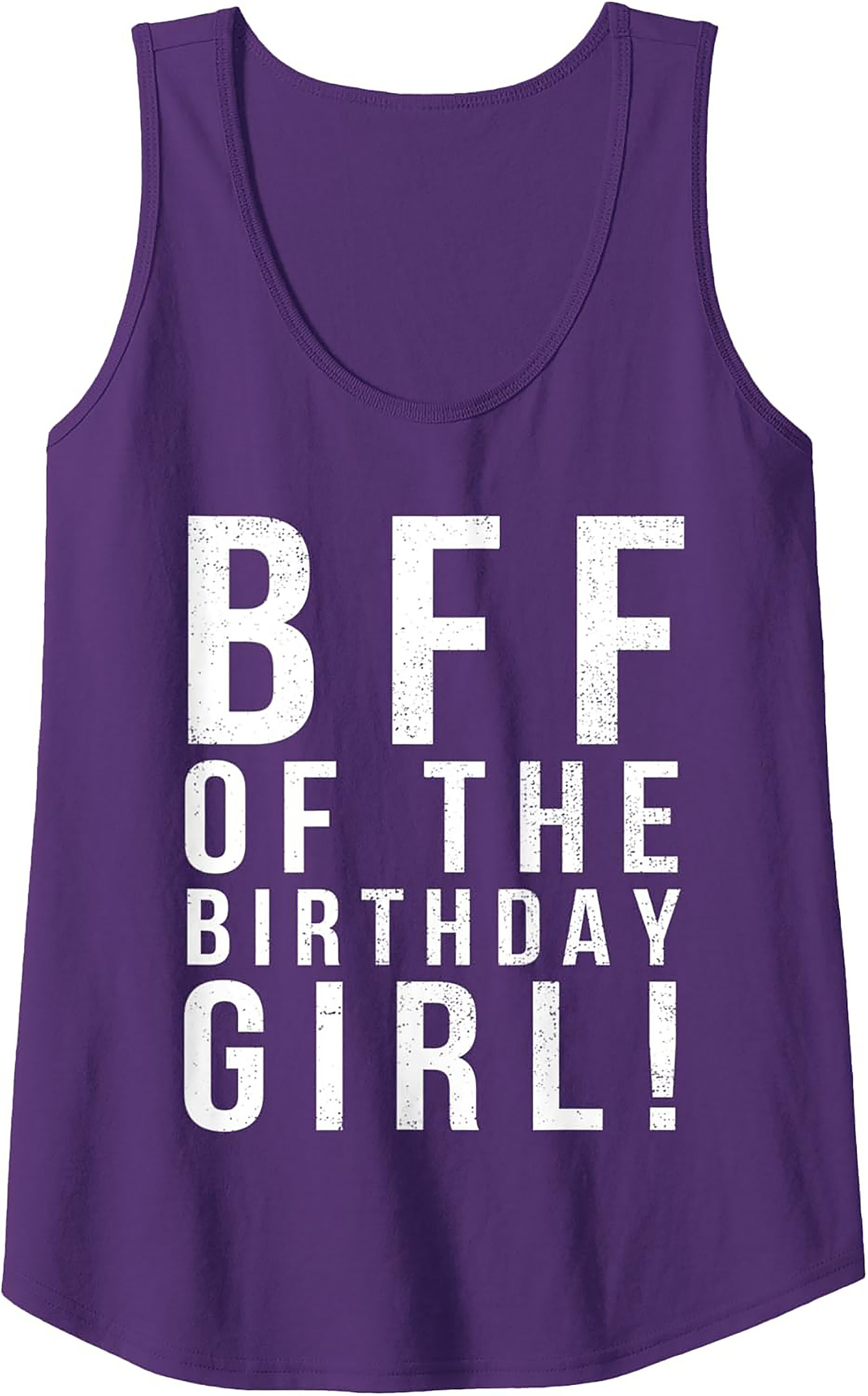 Birthday BFF Graphic Tank | Best Friend Sleeveless Shirt