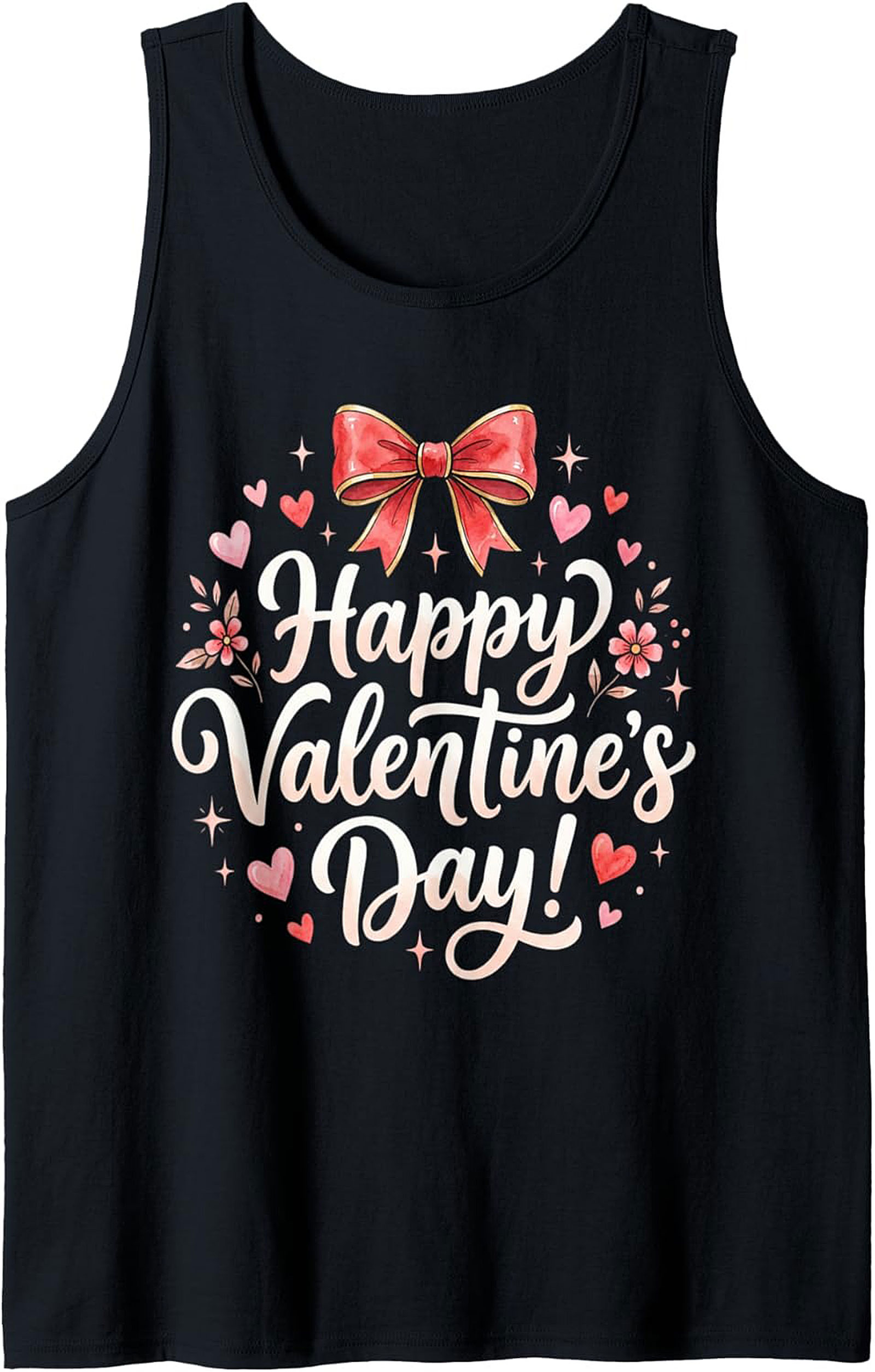 Cute Valentine's Day Graphic Tank Unisex Sleeveless Shirt