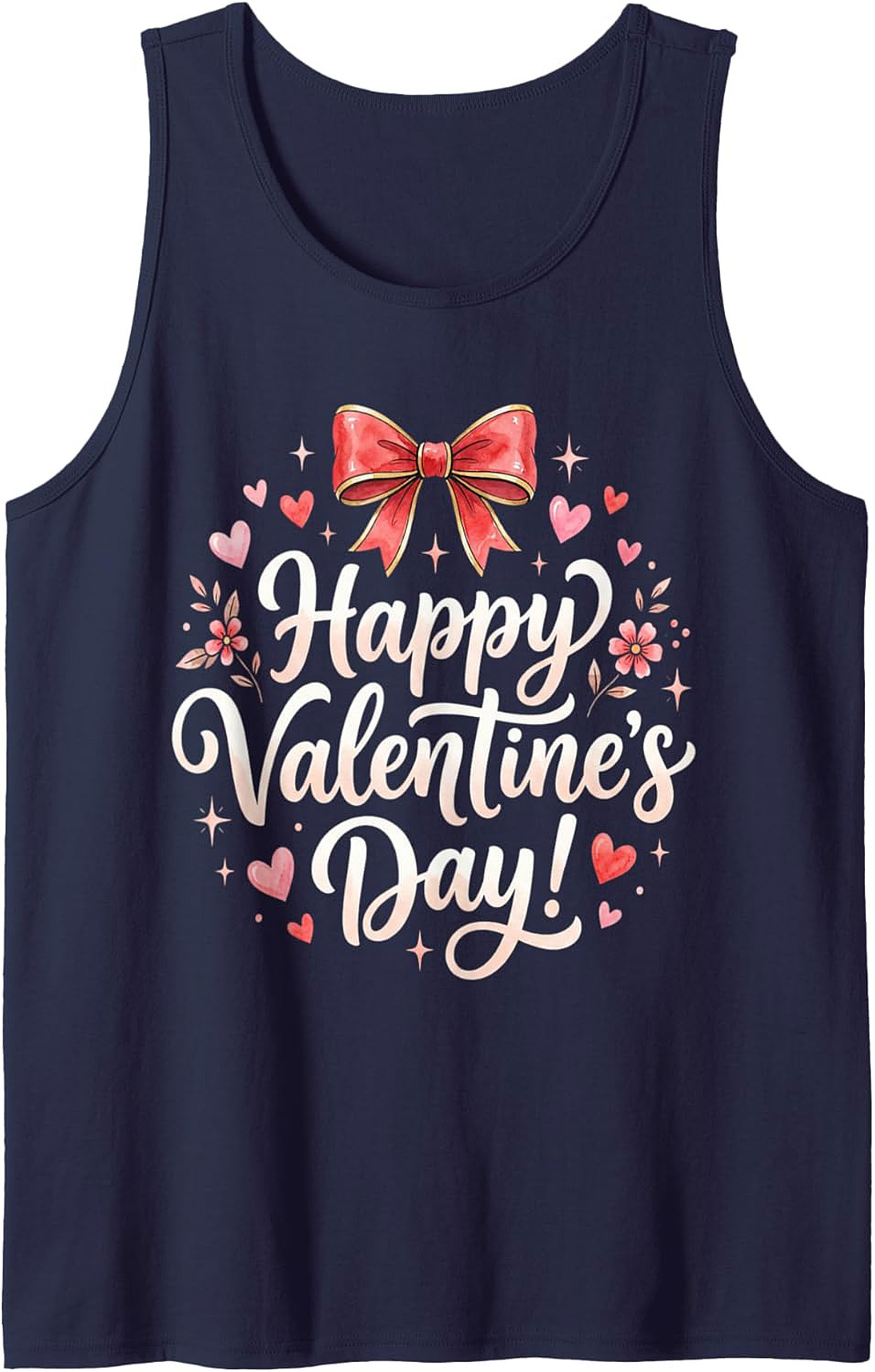 Cute Valentine's Day Graphic Tank Unisex Sleeveless Shirt