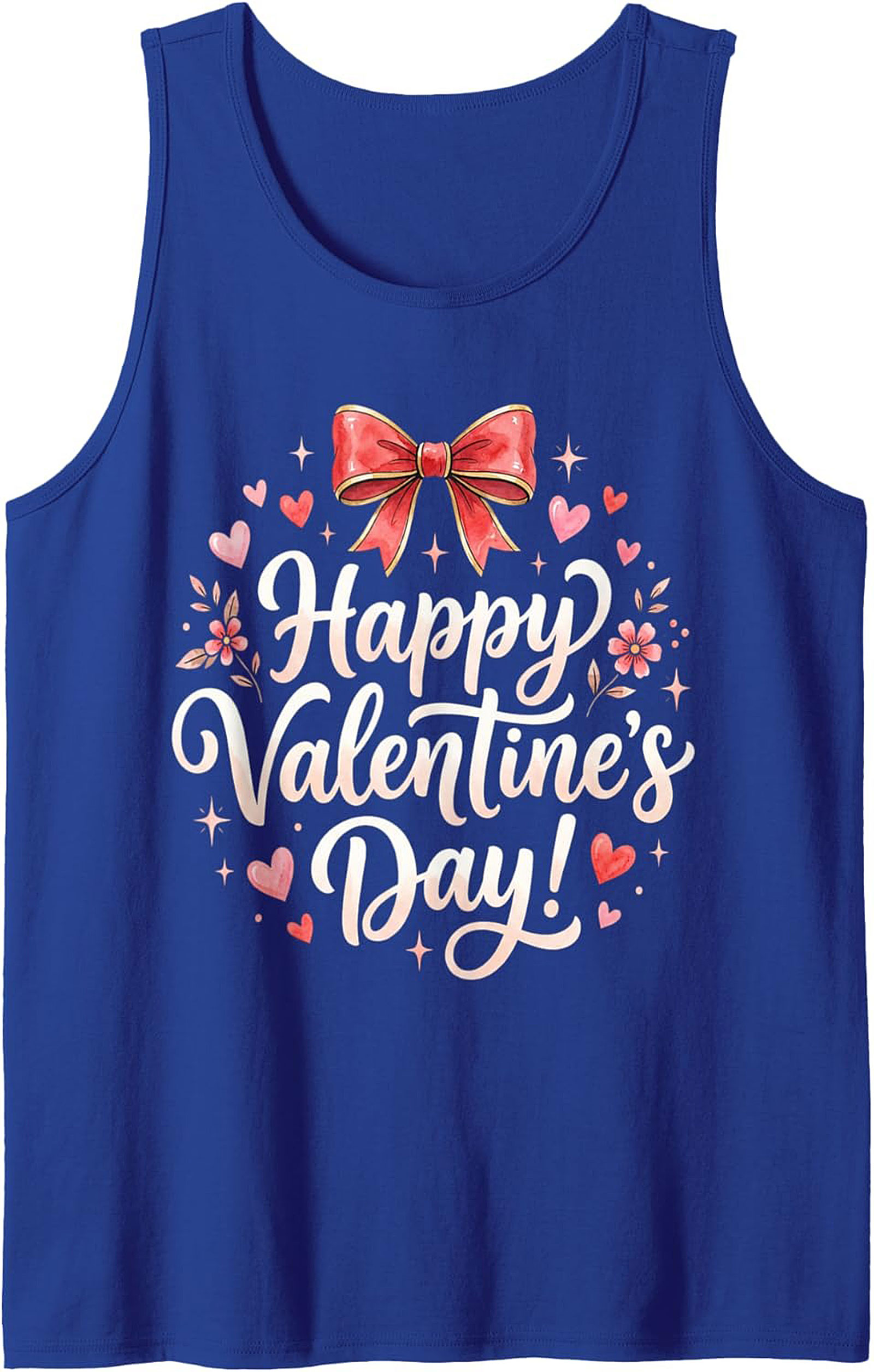 Cute Valentine's Day Graphic Tank Unisex Sleeveless Shirt