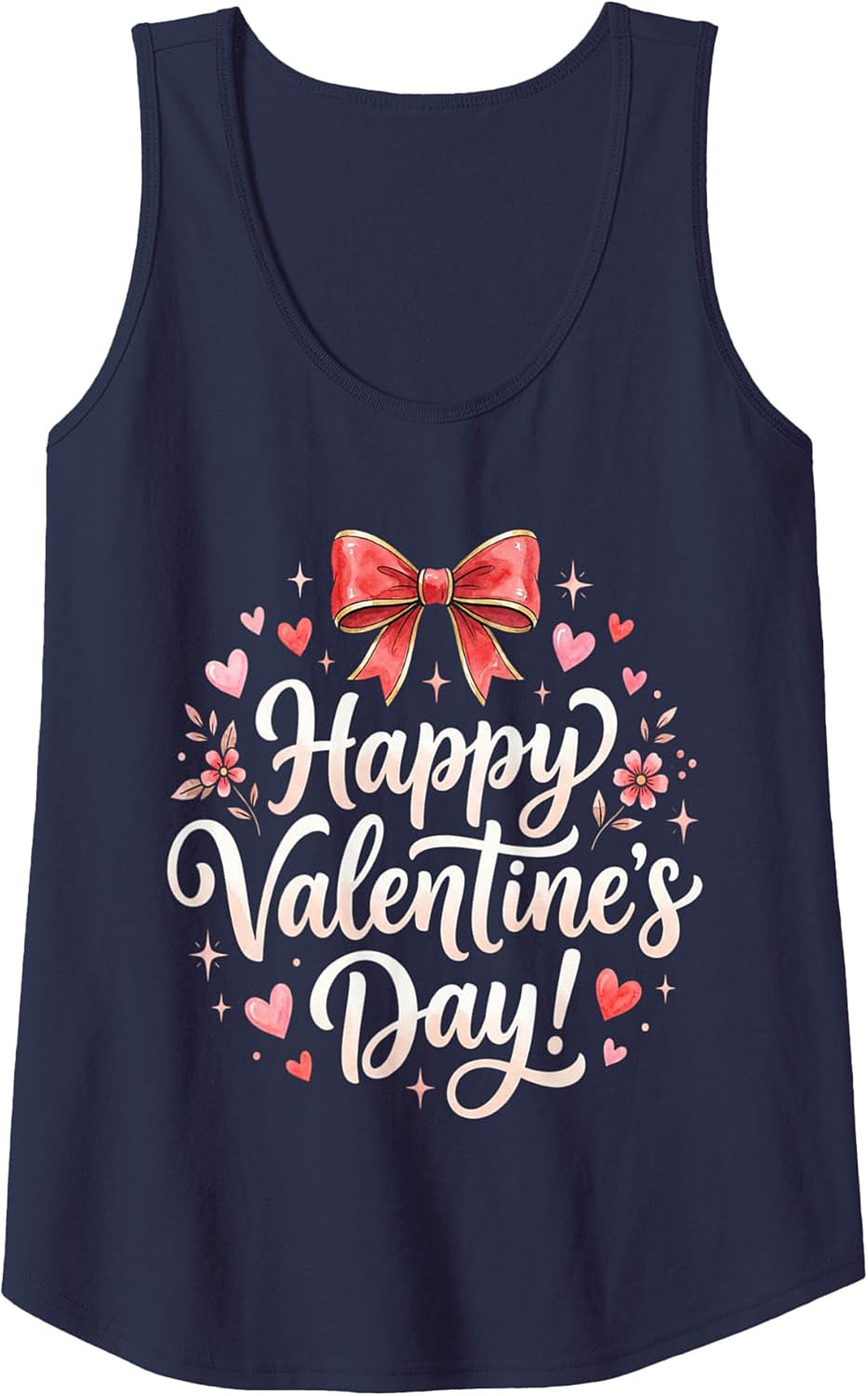 Cute Valentine's Day Graphic Tank Unisex Sleeveless Shirt