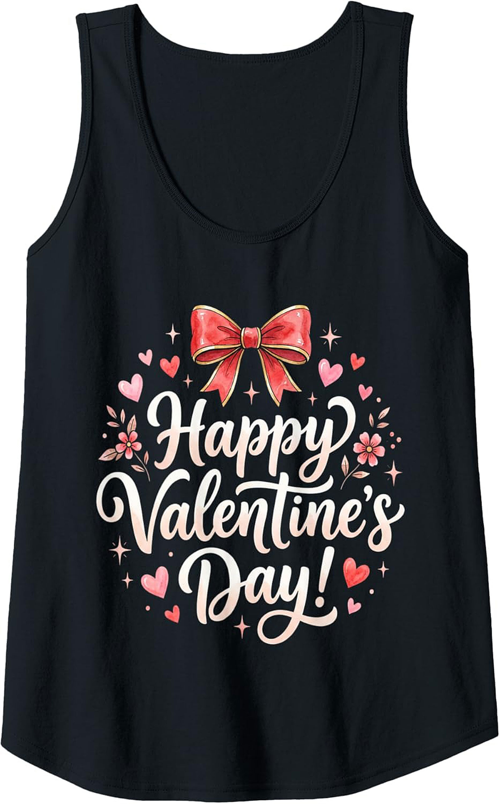 Cute Valentine's Day Graphic Tank Unisex Sleeveless Shirt
