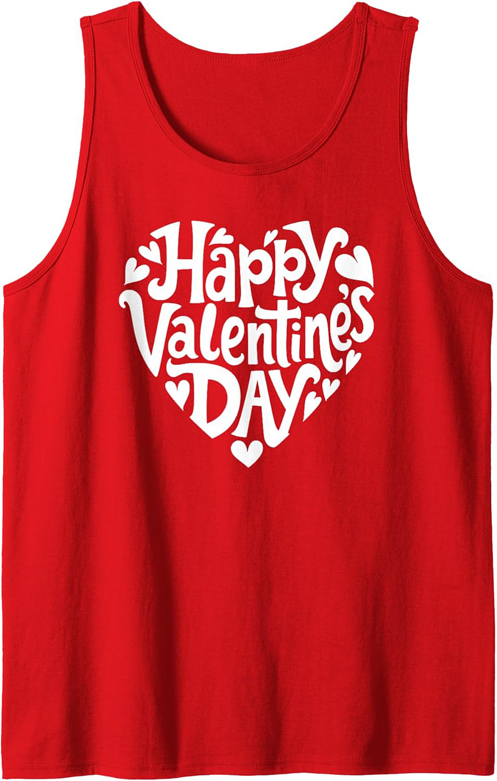 Happy Valentine's Day Graphic Tank Top