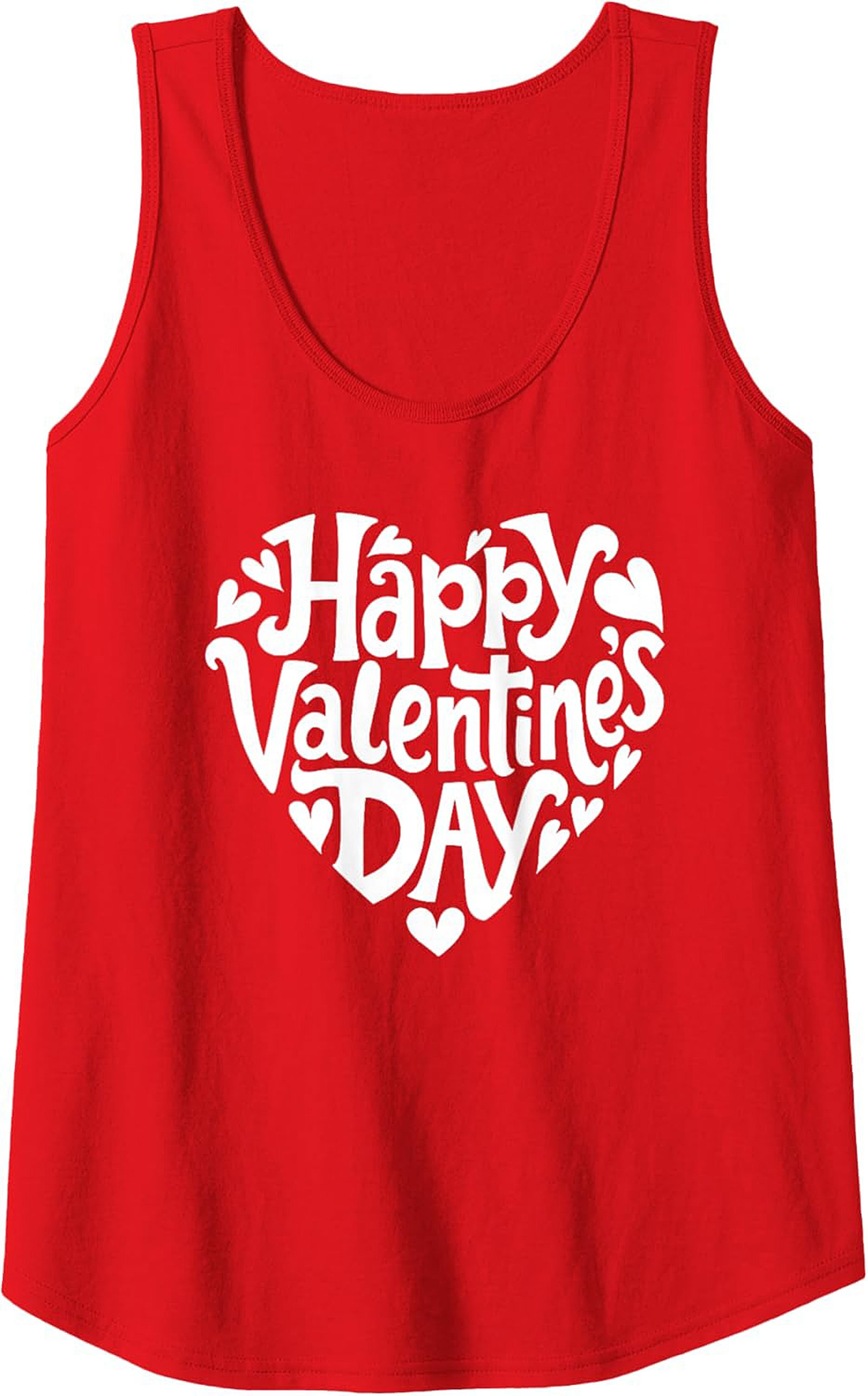 Happy Valentine's Day Graphic Tank Top