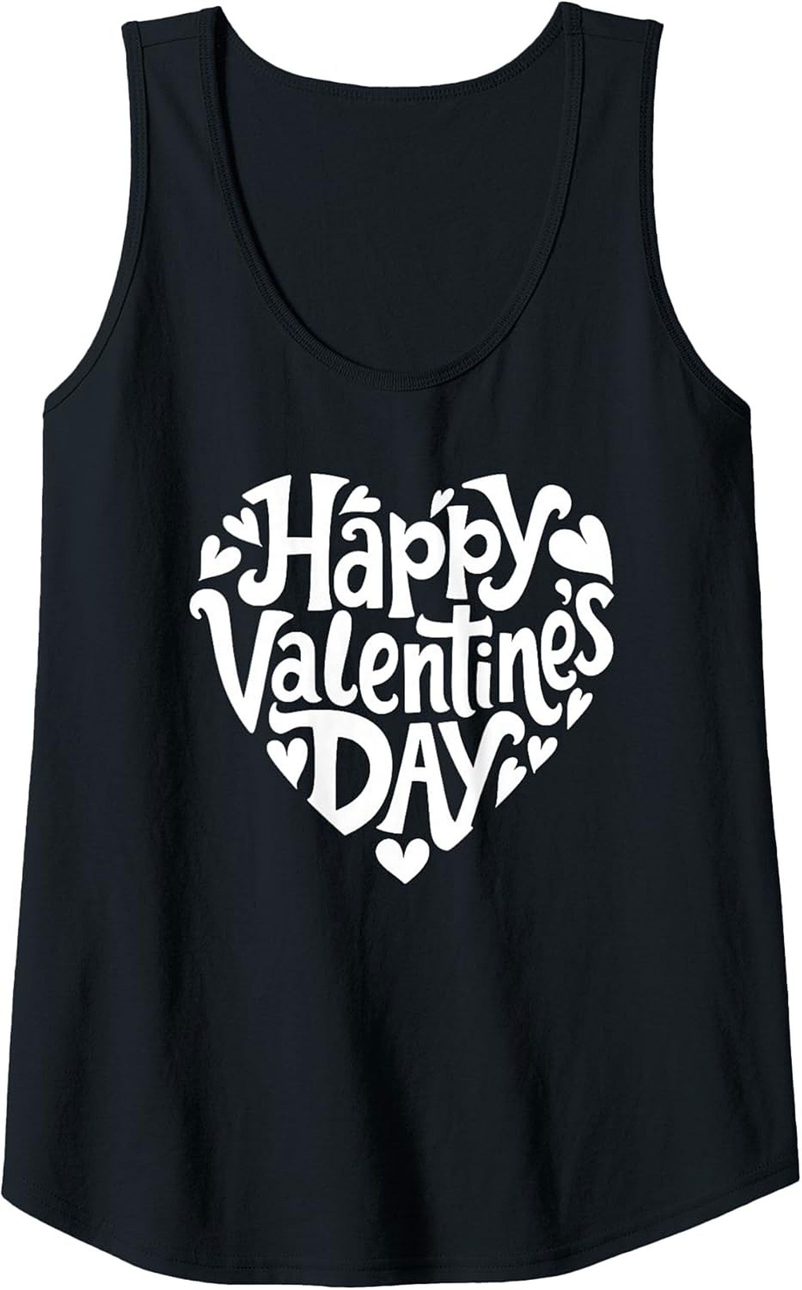 Happy Valentine's Day Graphic Tank Top