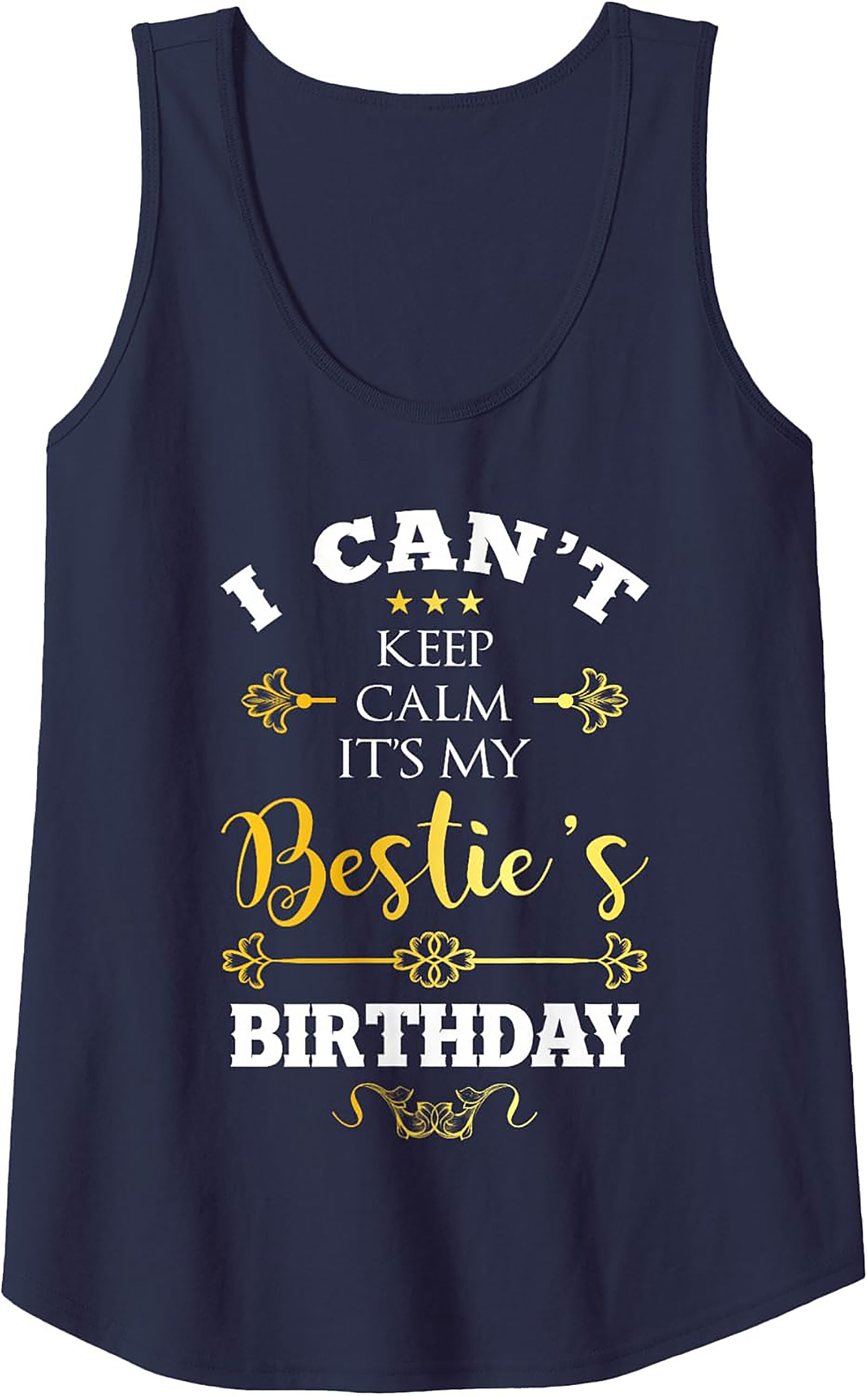 Bestie Birthday Tank Top | Funny BFF Celebration Gift