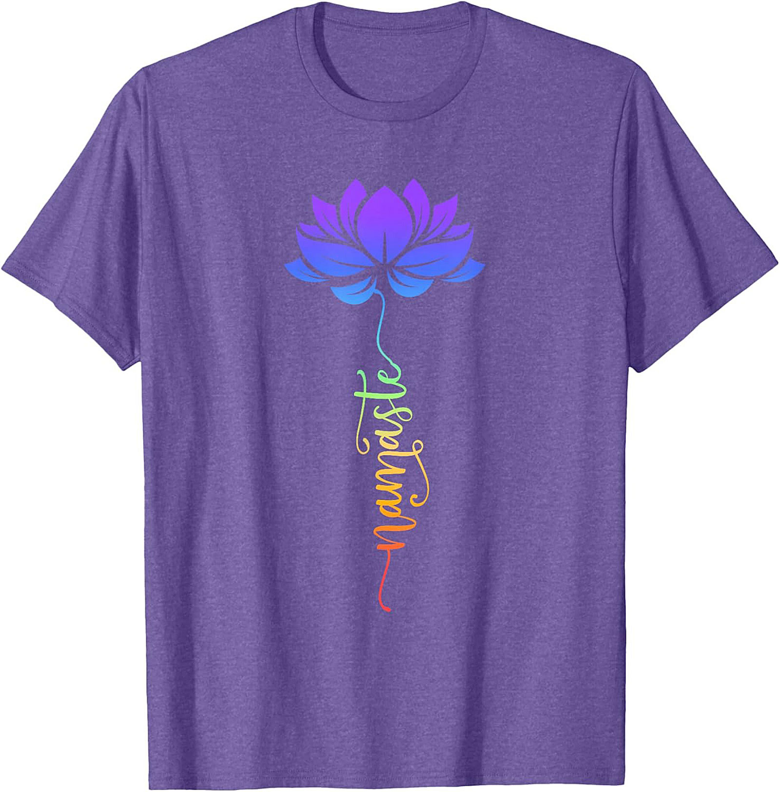 Namaste Lotus Flower T-shirt Spiritual Yoga Tee Gift