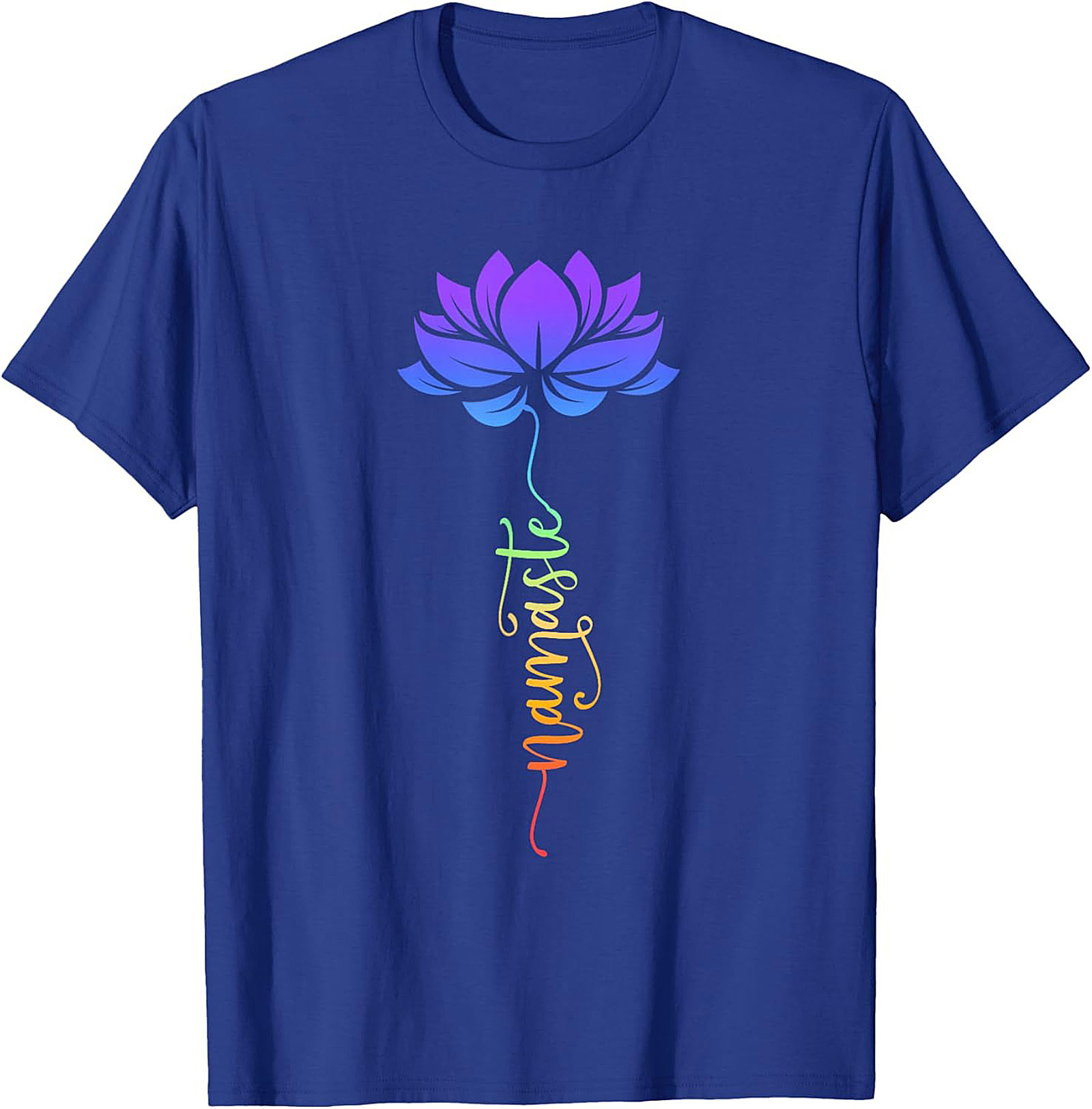 Namaste Lotus Flower T-shirt Spiritual Yoga Tee Gift