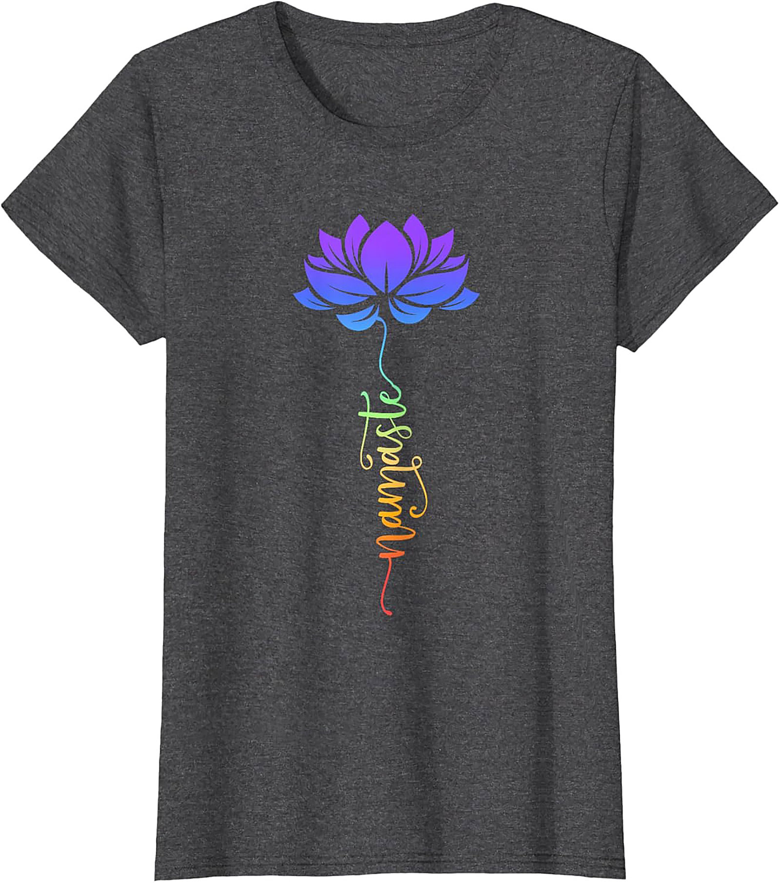 Namaste Lotus Flower T-shirt Spiritual Yoga Tee Gift
