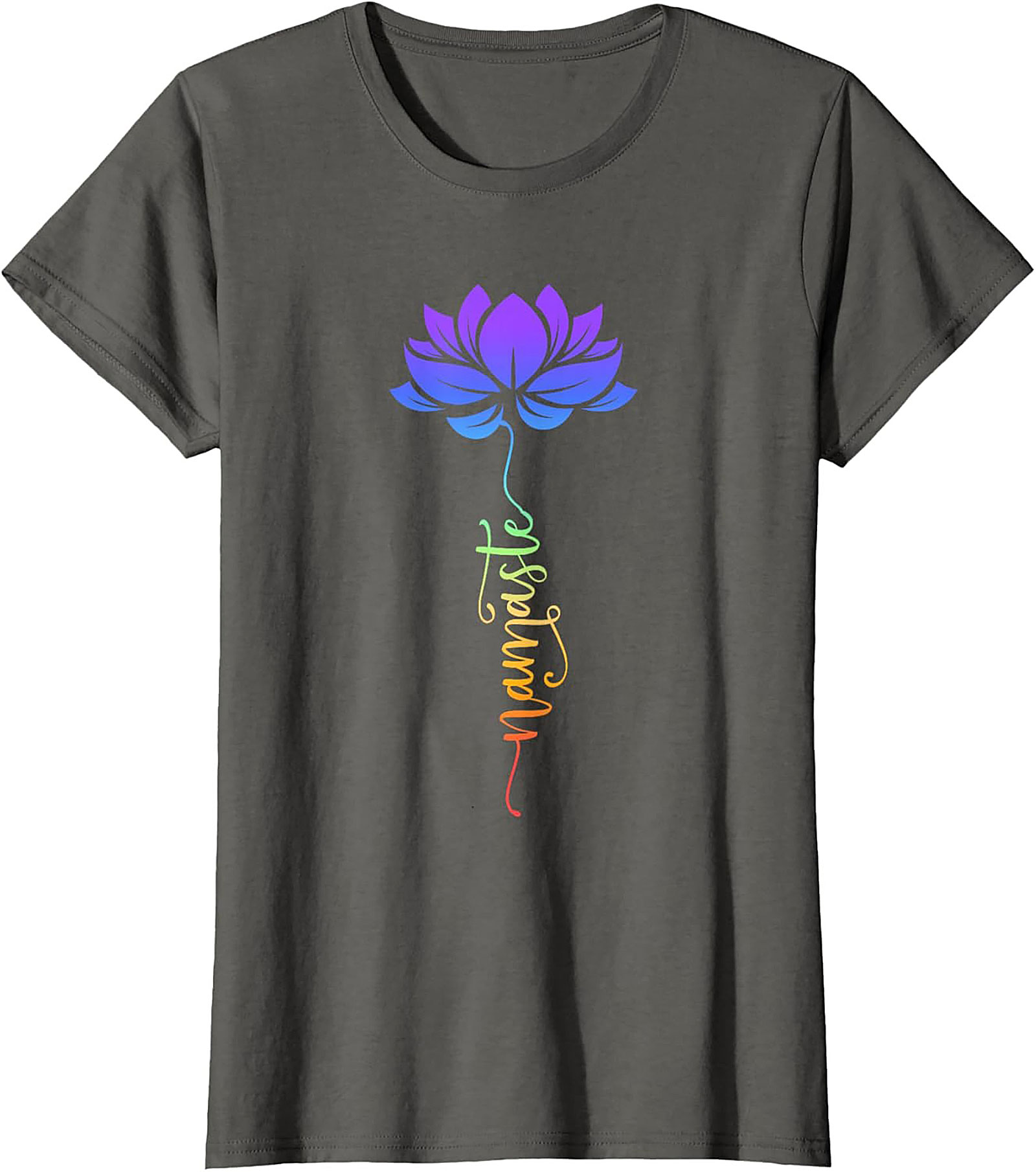 Namaste Lotus Flower T-shirt Spiritual Yoga Tee Gift
