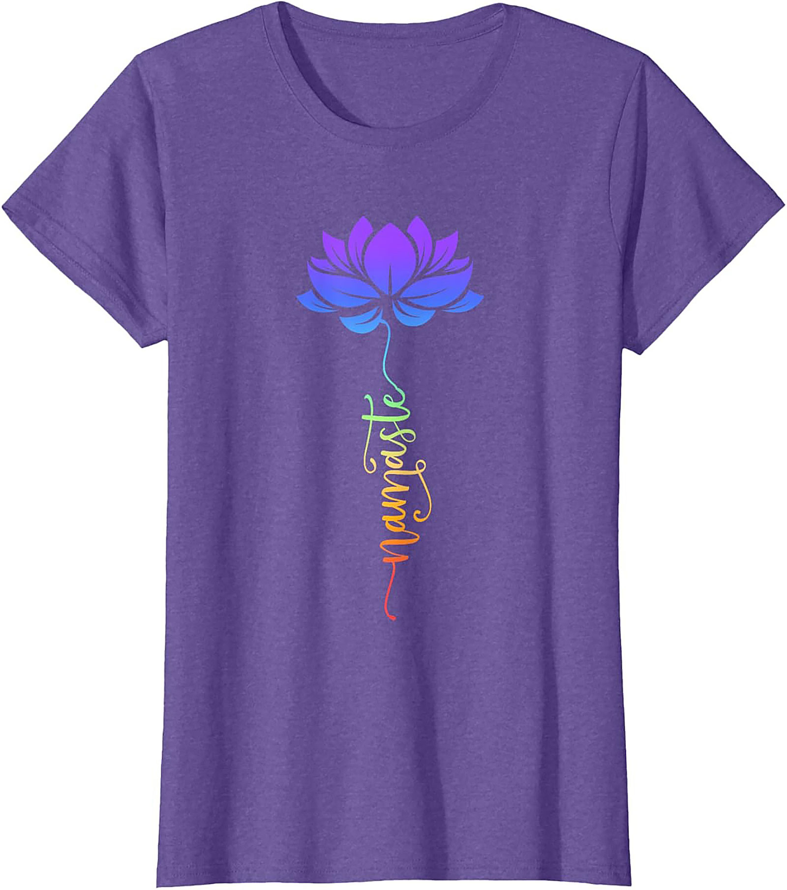 Namaste Lotus Flower T-shirt Spiritual Yoga Tee Gift