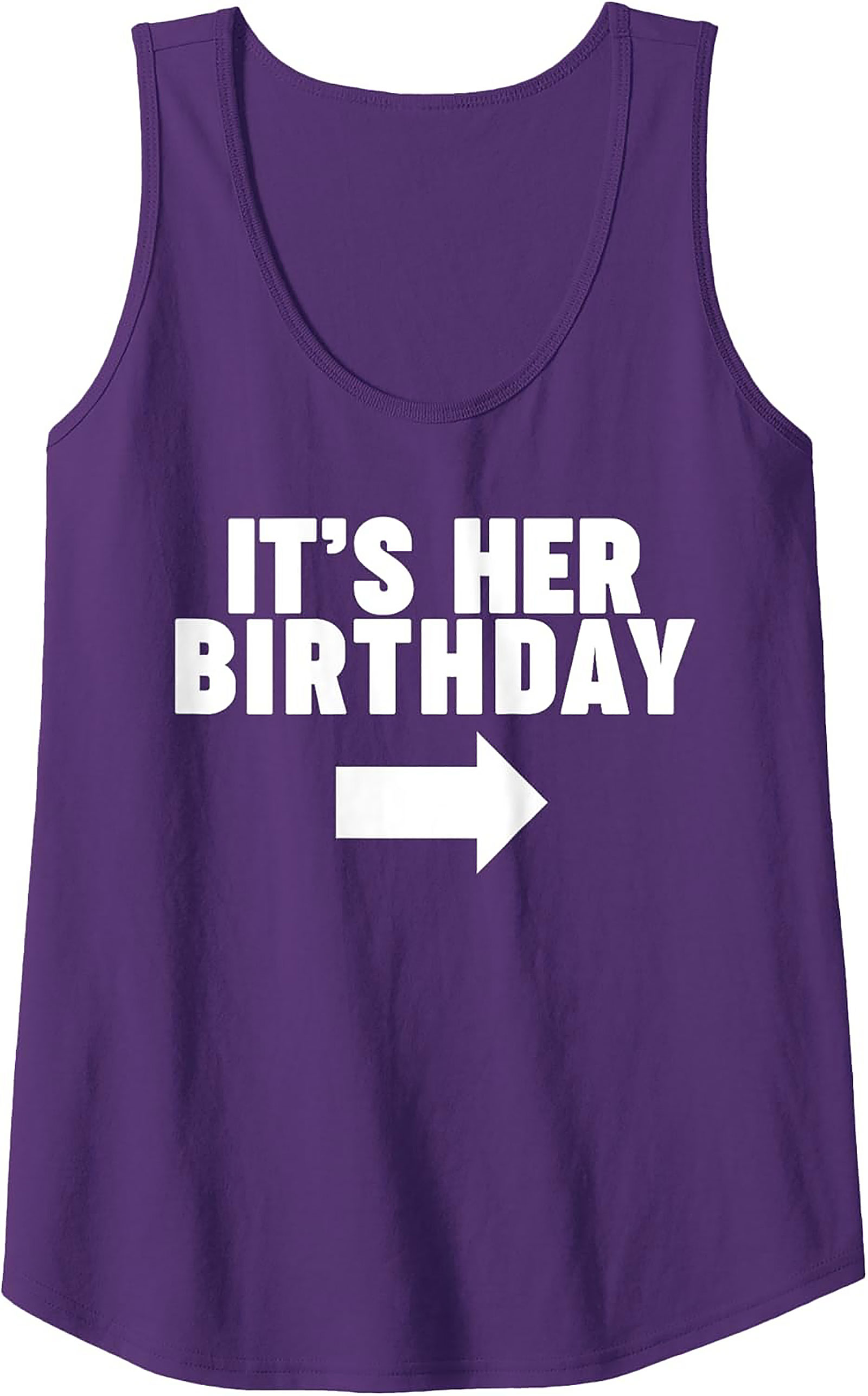 Funny Birthday Partner Tank Top | Best Graphic Gift Idea