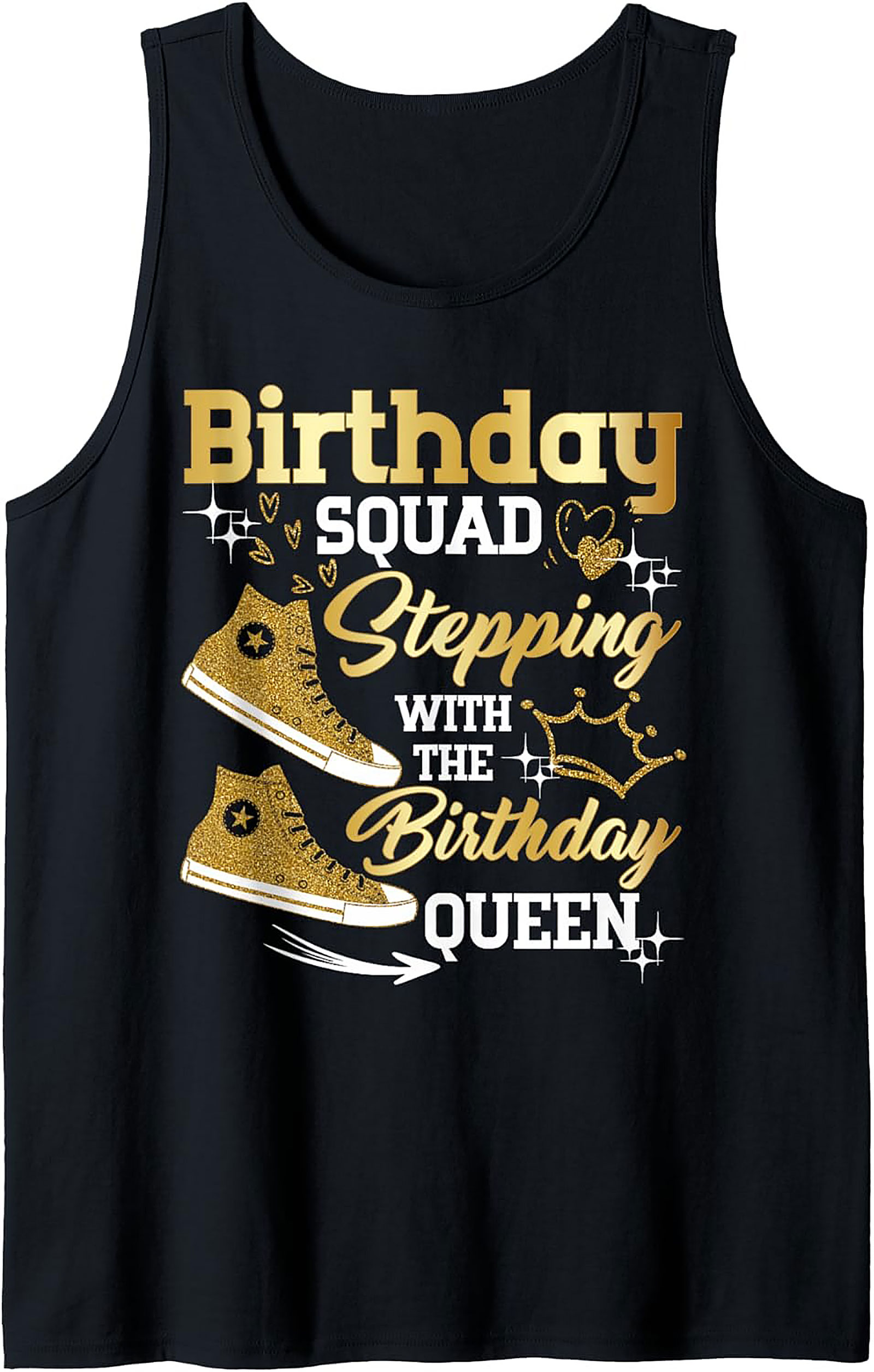 Birthday Squad Tank Top | Stepping with the Queen