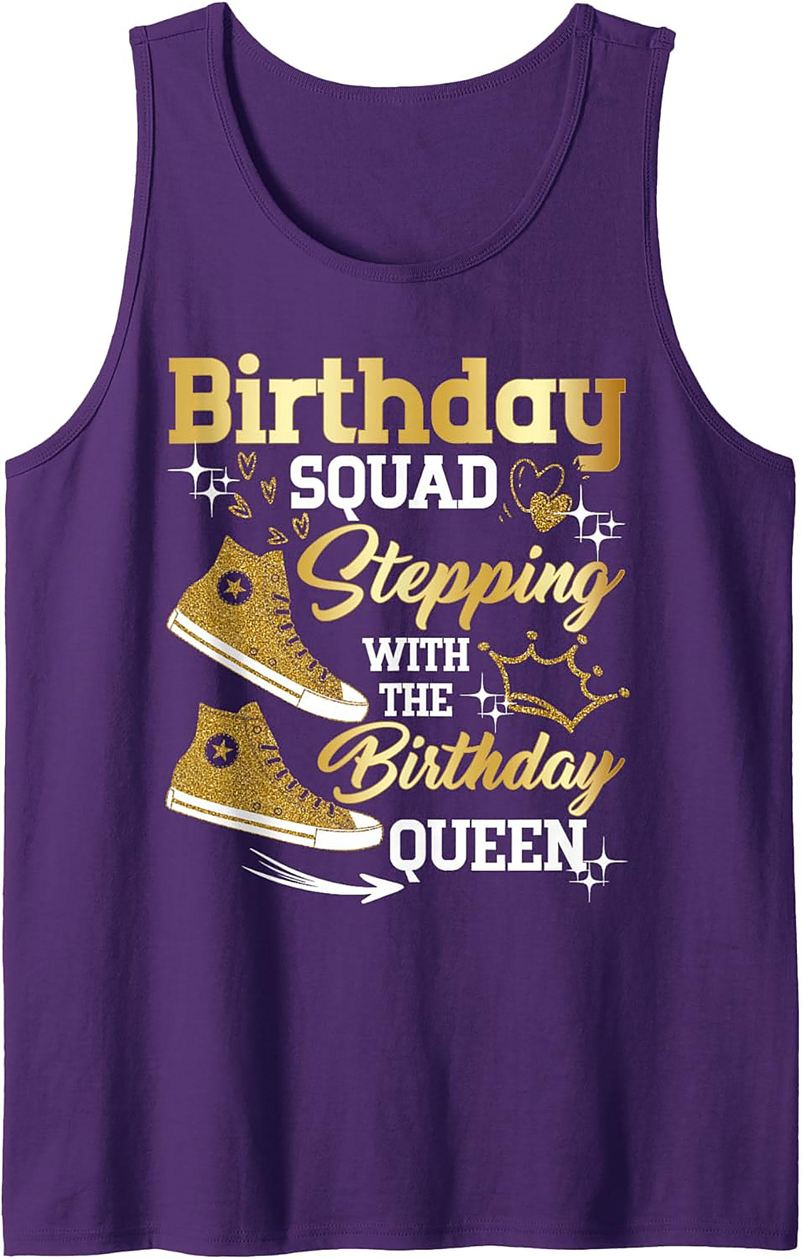 Birthday Squad Tank Top | Stepping with the Queen