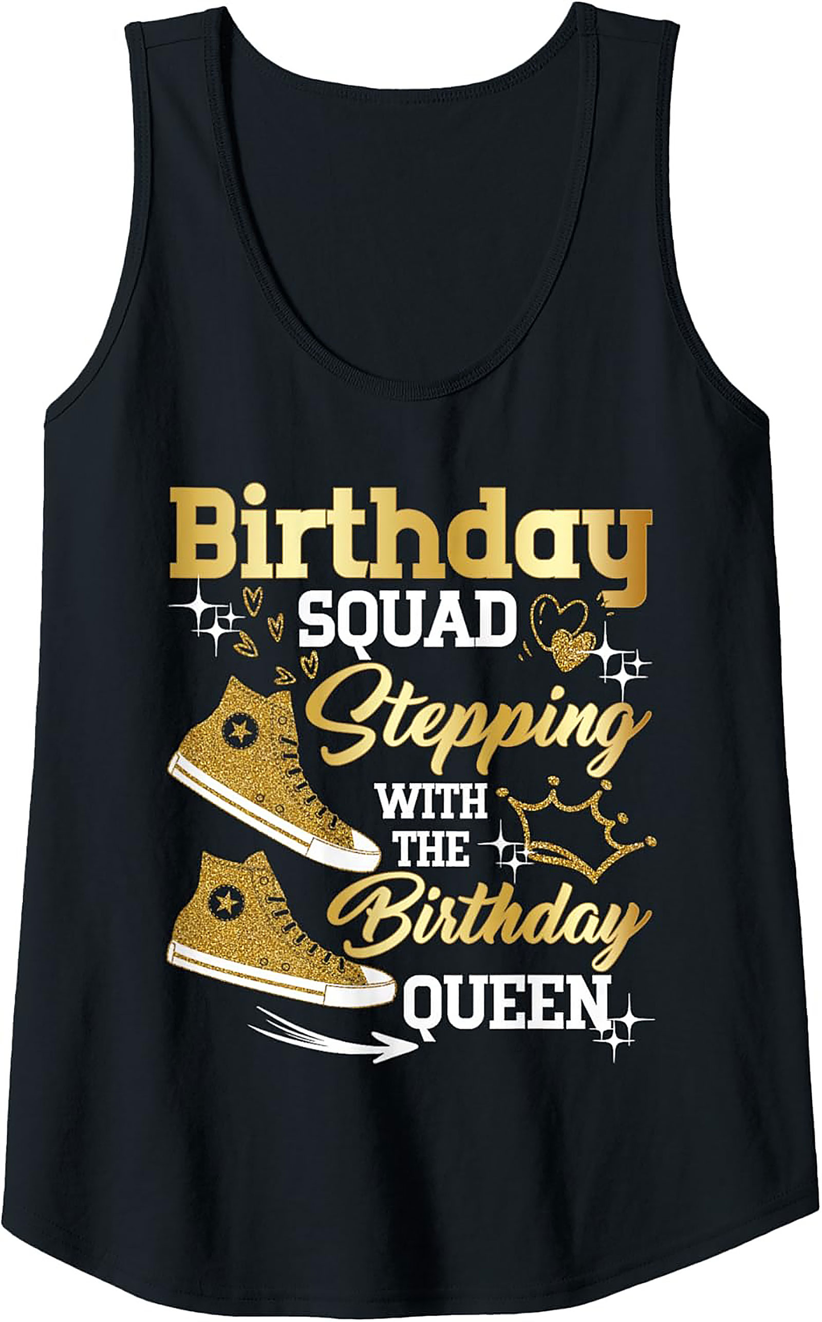 Birthday Squad Tank Top | Stepping with the Queen