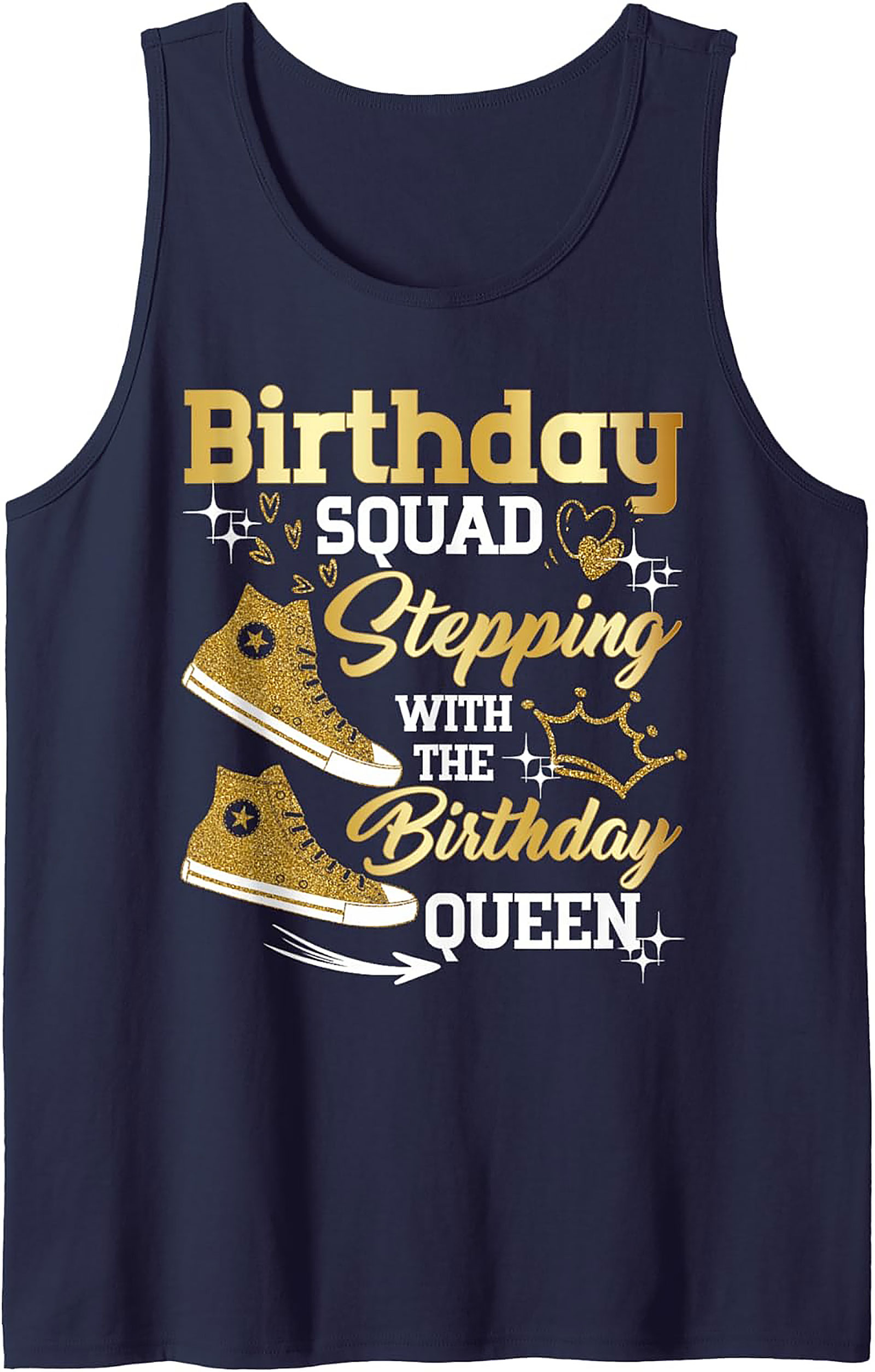 Birthday Squad Tank Top | Stepping with the Queen