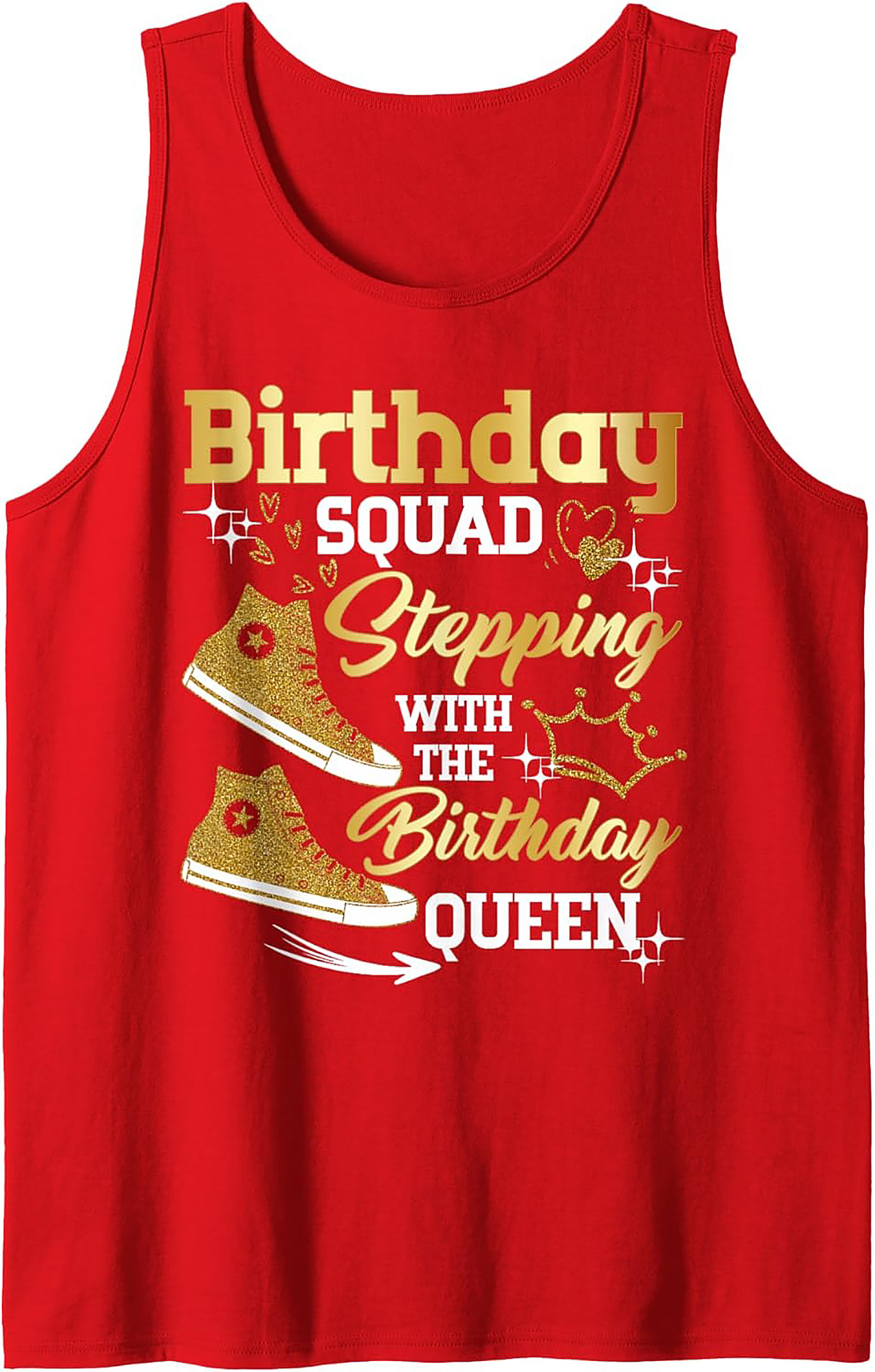 Birthday Squad Tank Top | Stepping with the Queen