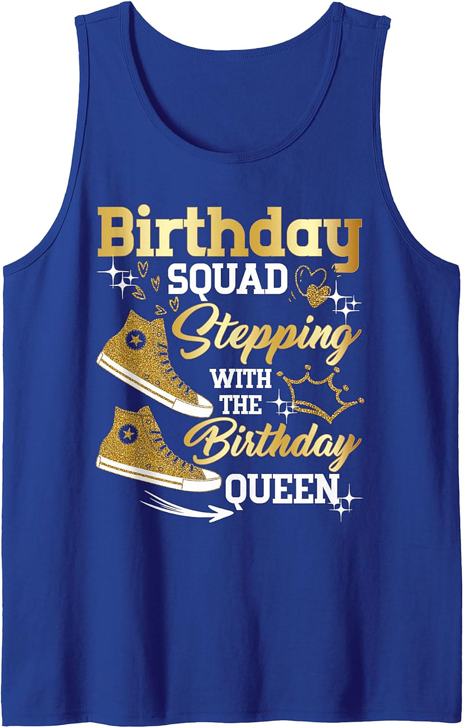 Birthday Squad Tank Top | Stepping with the Queen