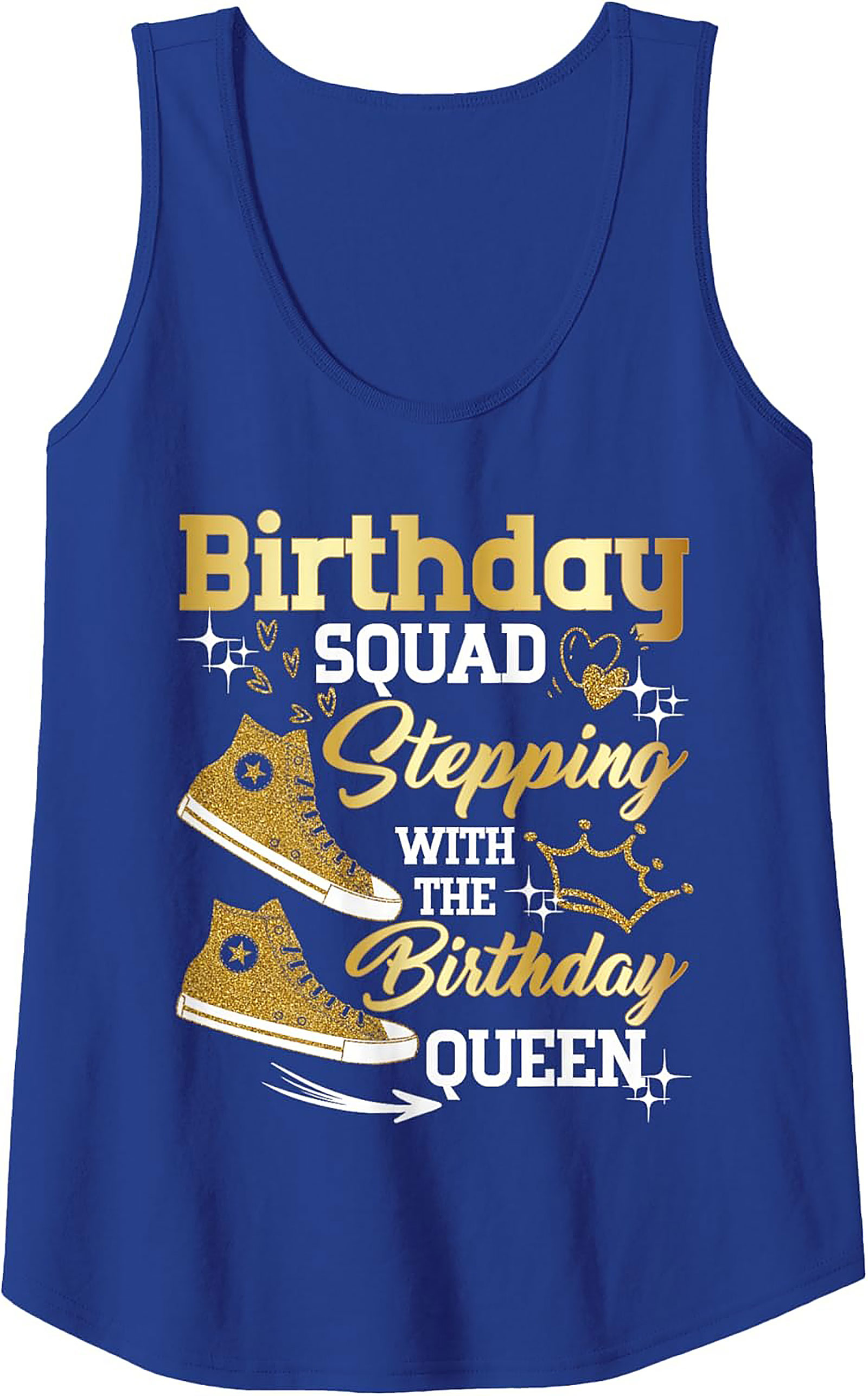 Birthday Squad Tank Top | Stepping with the Queen