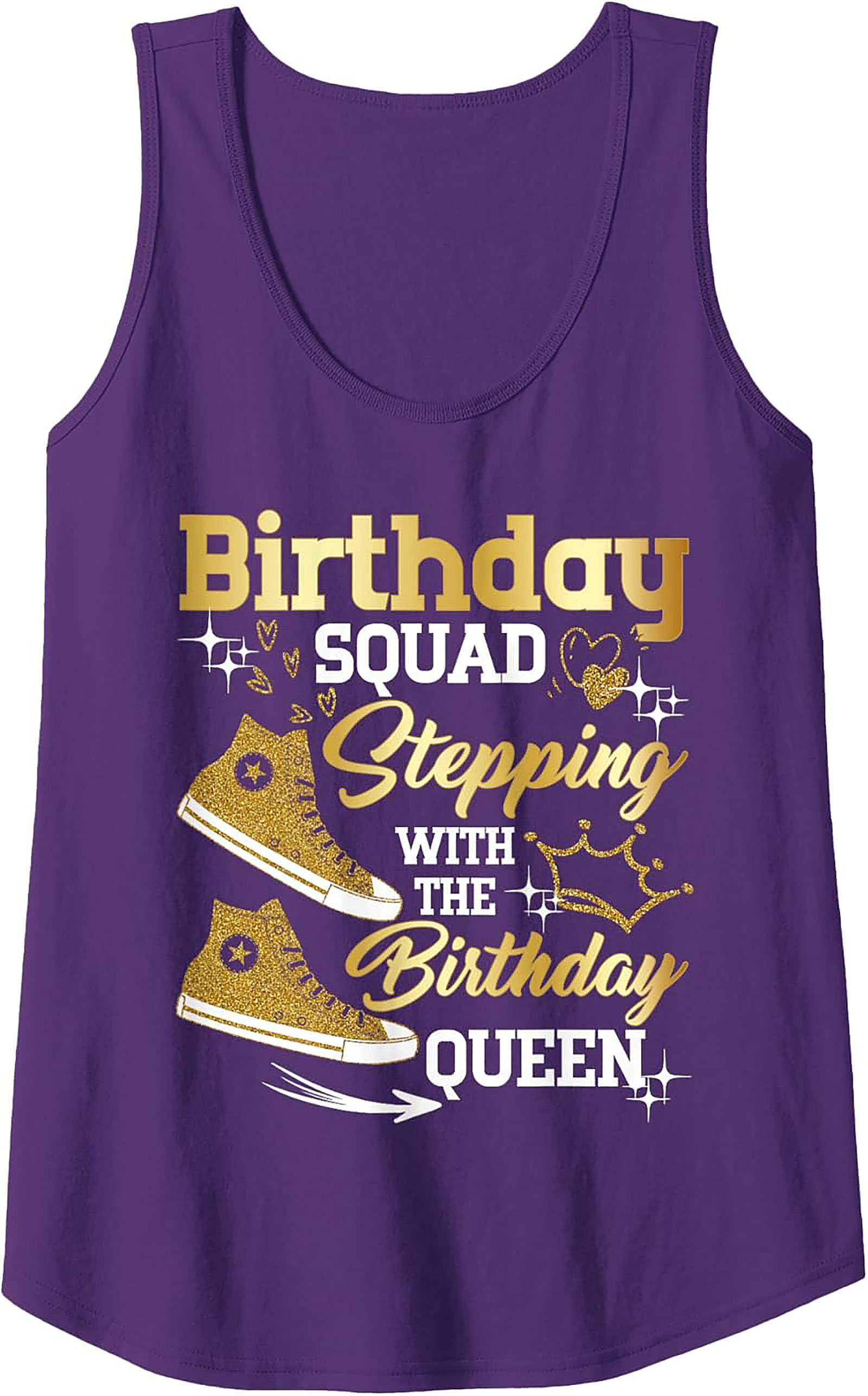 Birthday Squad Tank Top | Stepping with the Queen