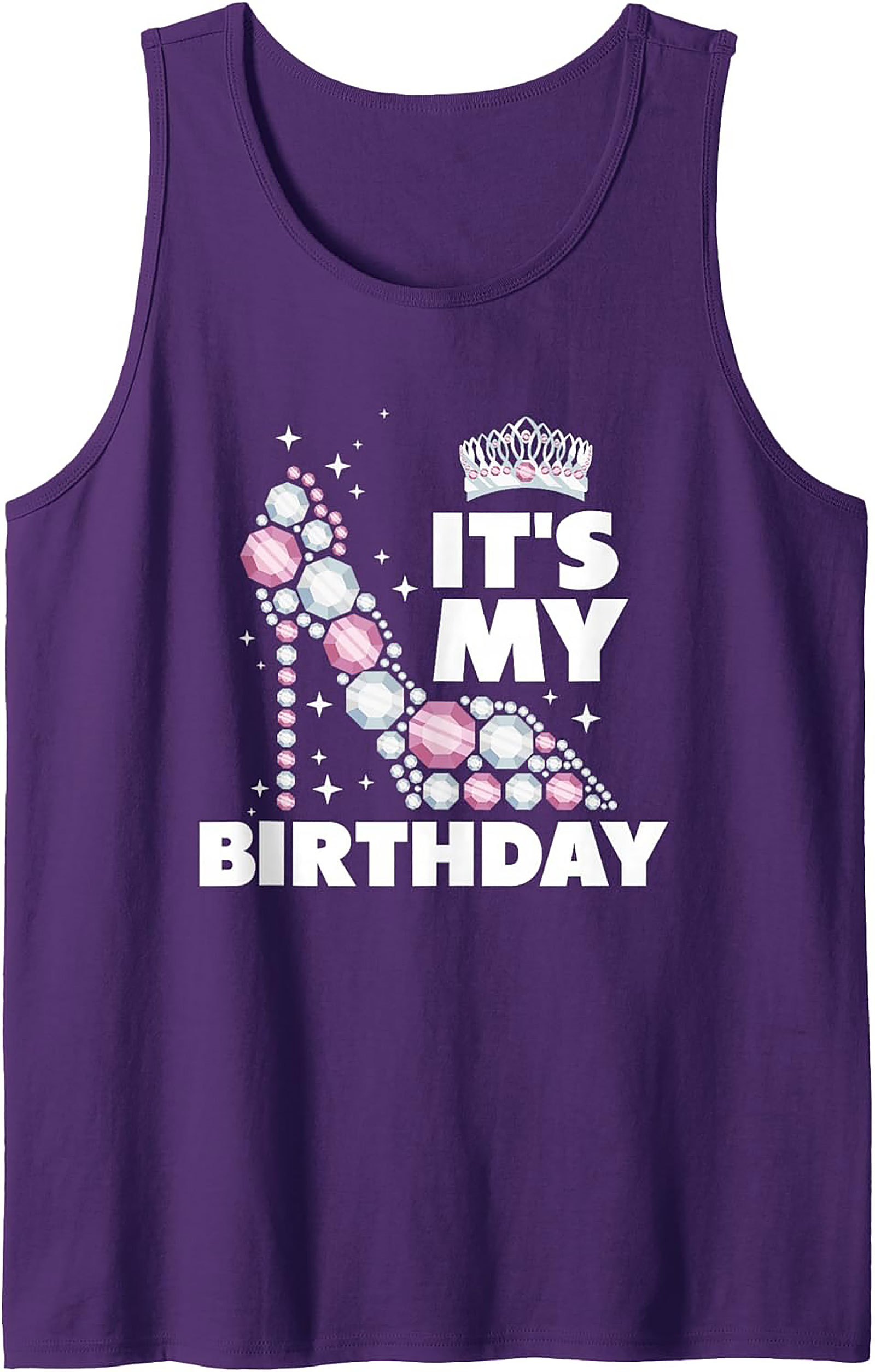 Birthday Gemstone High Heel Tank Top | Glamorous Gift