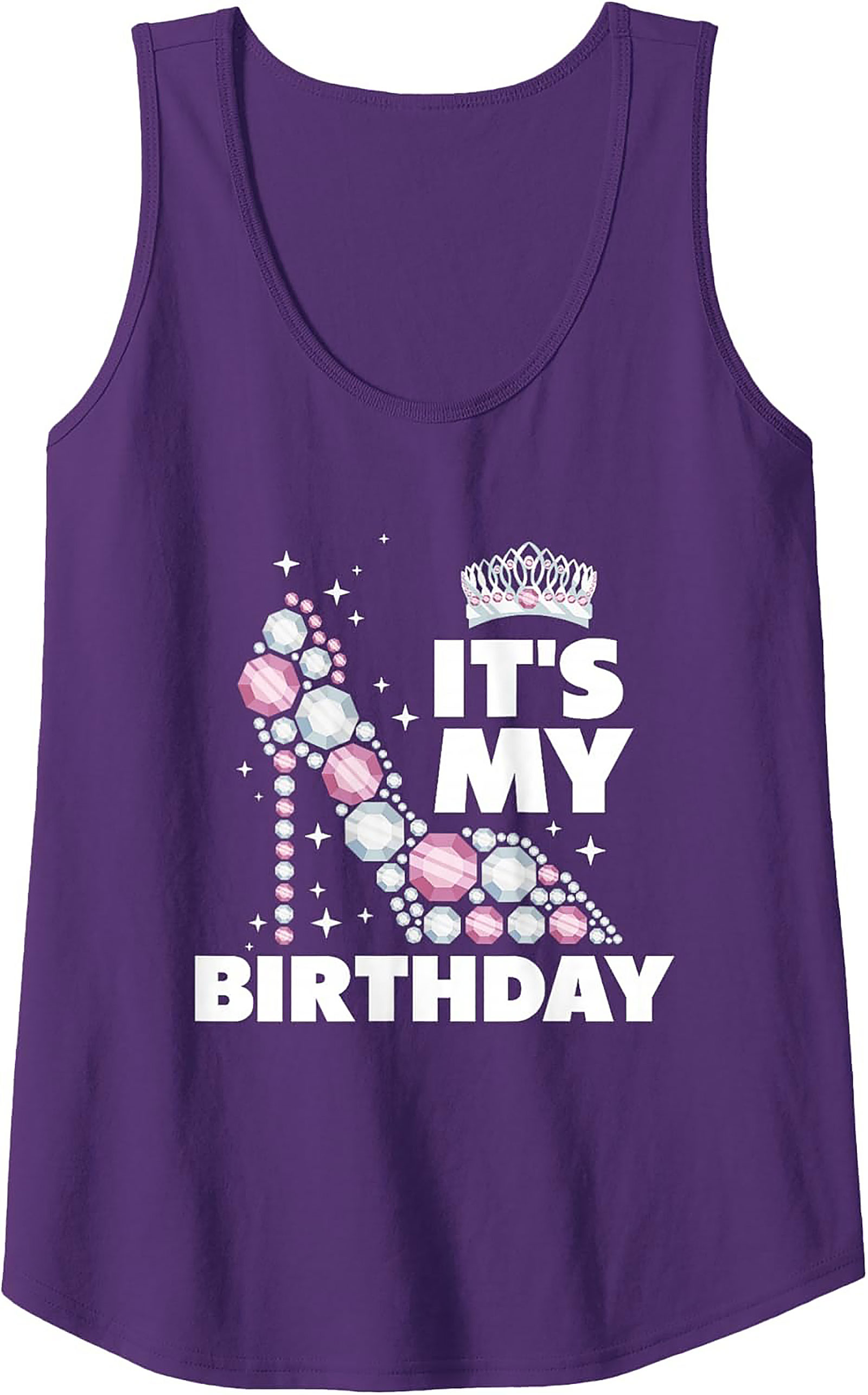 Birthday Gemstone High Heel Tank Top | Glamorous Gift