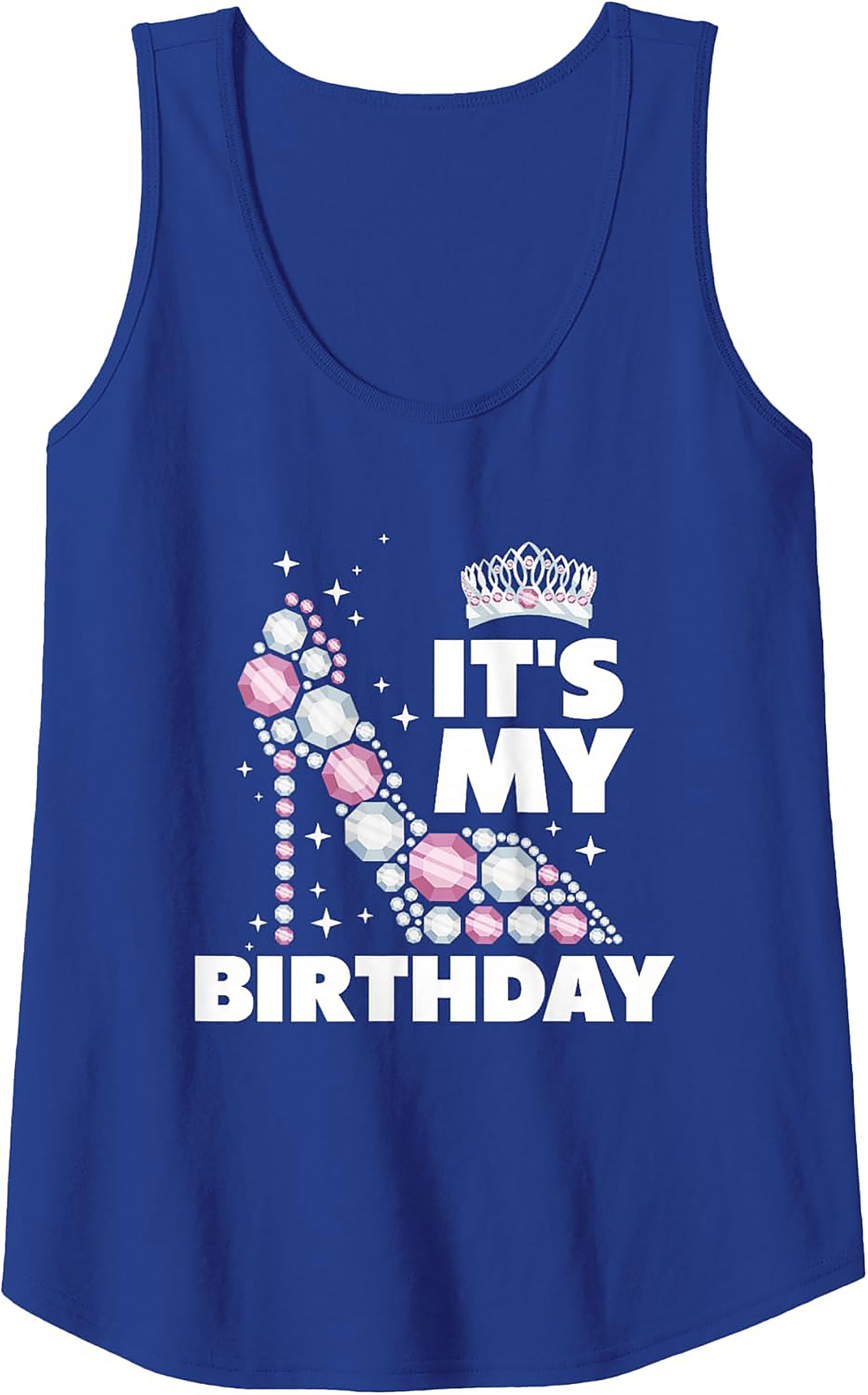 Birthday Gemstone High Heel Tank Top | Glamorous Gift