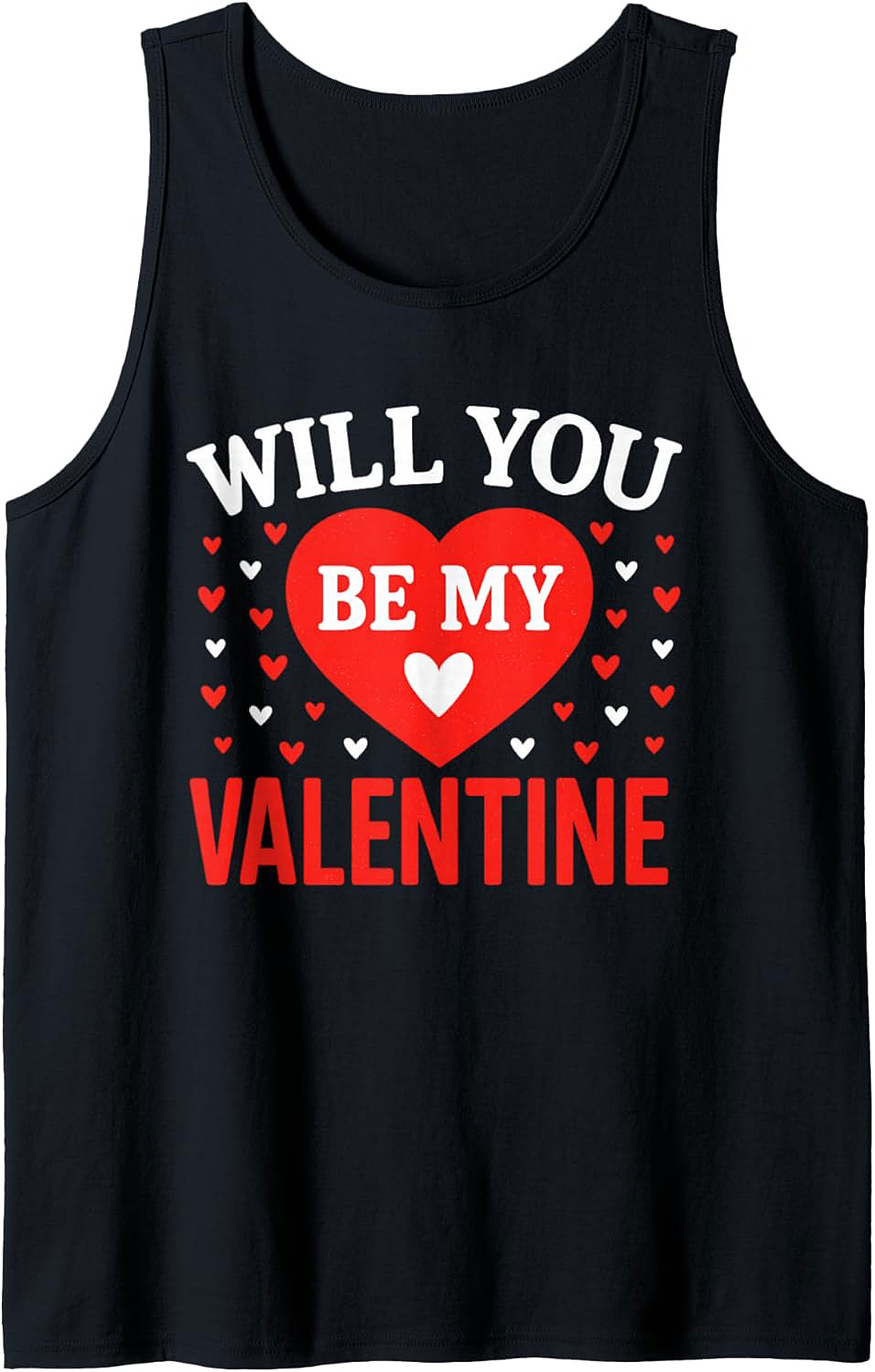 Will You Be My Valentine's Day Graphic Tank  Unisex Shirt