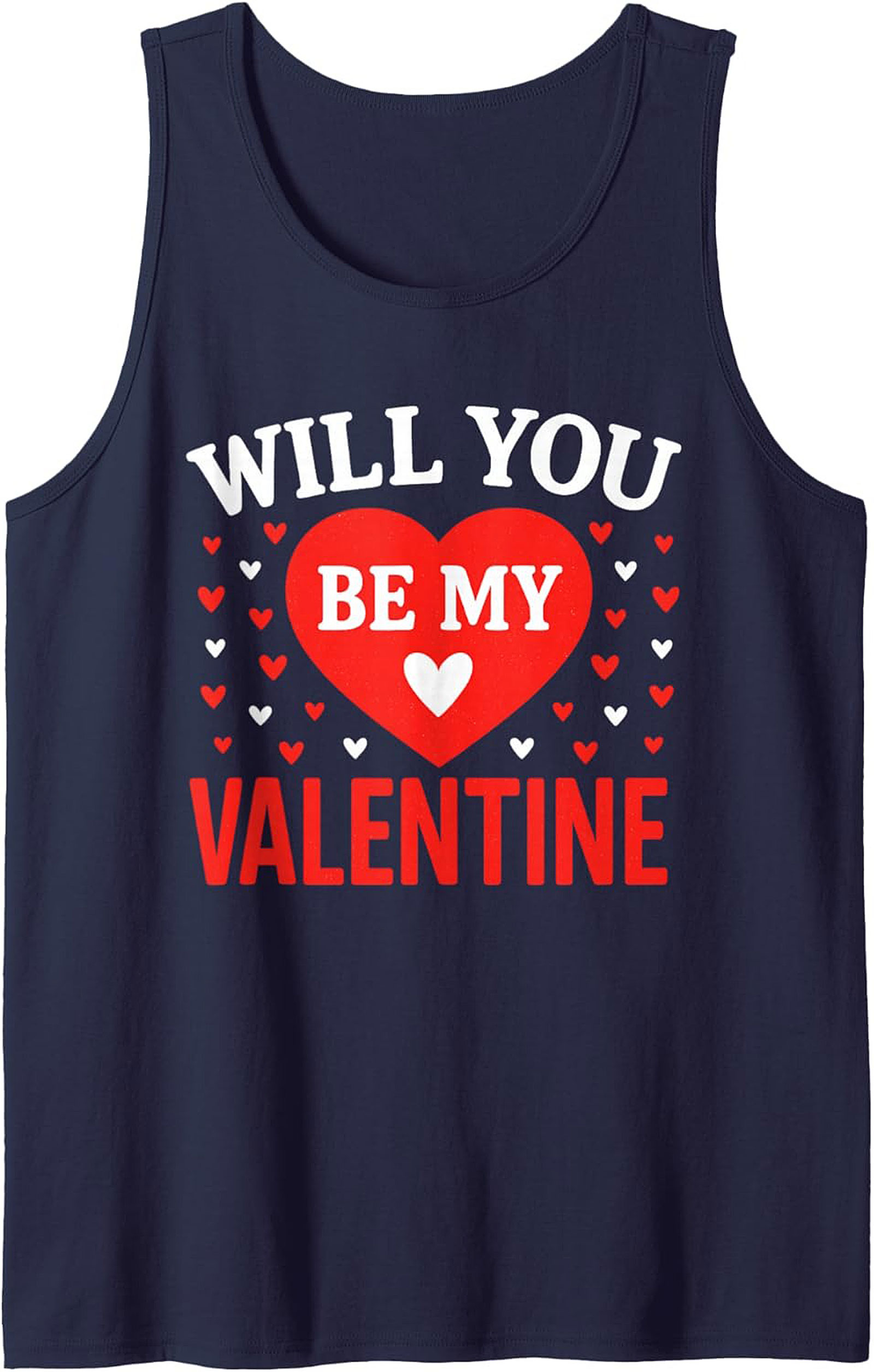 Will You Be My Valentine's Day Graphic Tank  Unisex Shirt
