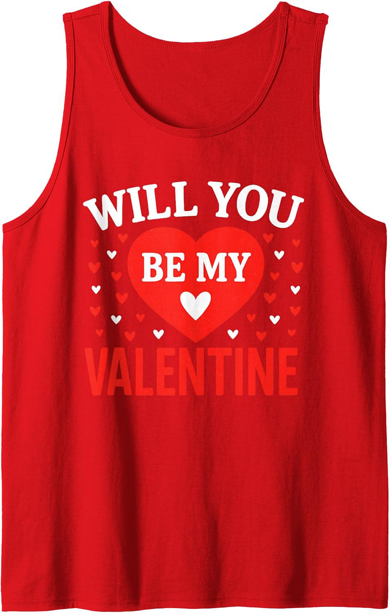 Will You Be My Valentine's Day Graphic Tank  Unisex Shirt