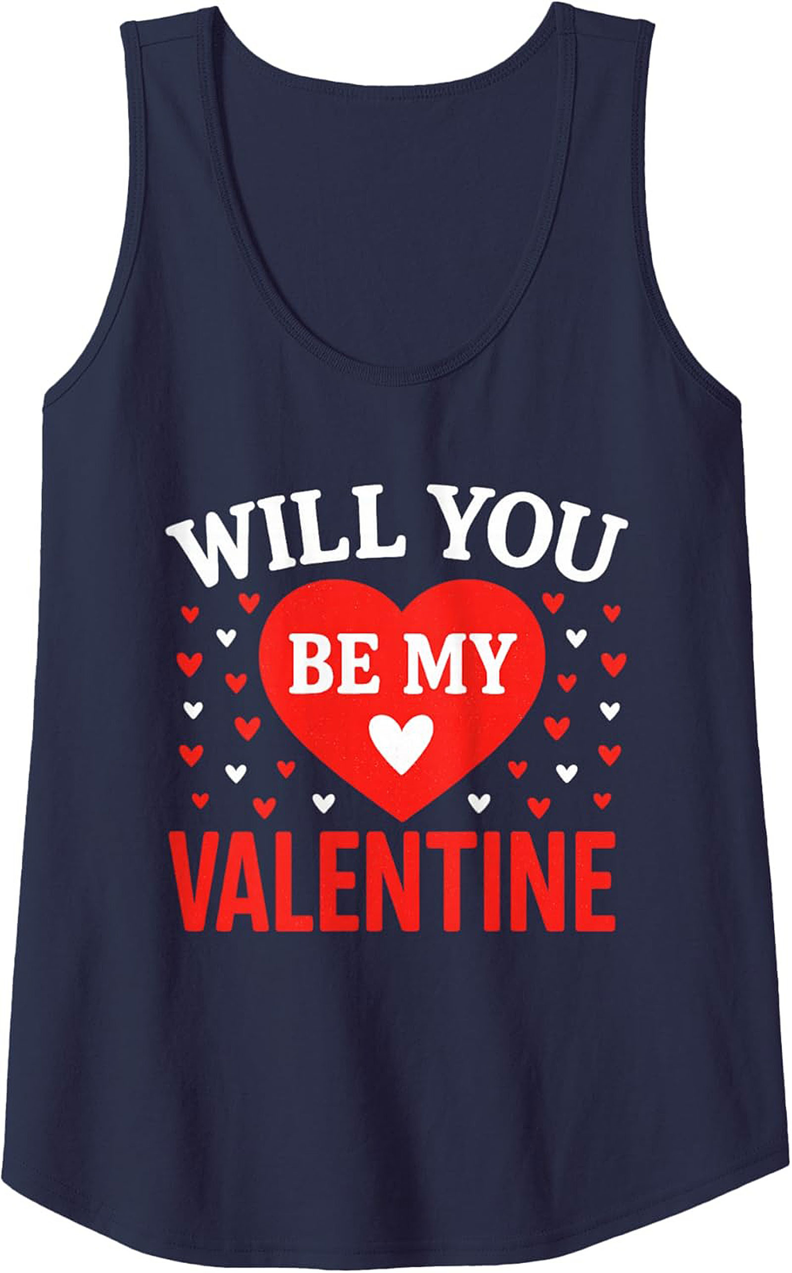 Will You Be My Valentine's Day Graphic Tank  Unisex Shirt