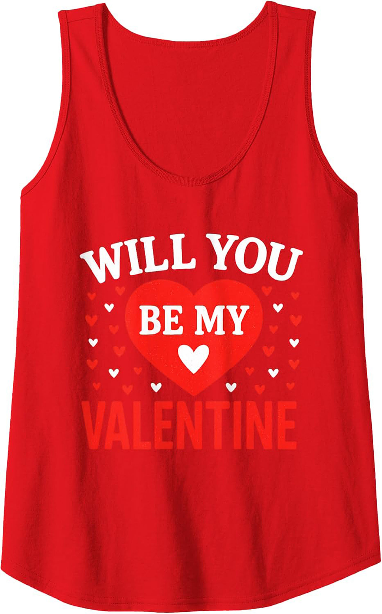 Will You Be My Valentine's Day Graphic Tank  Unisex Shirt