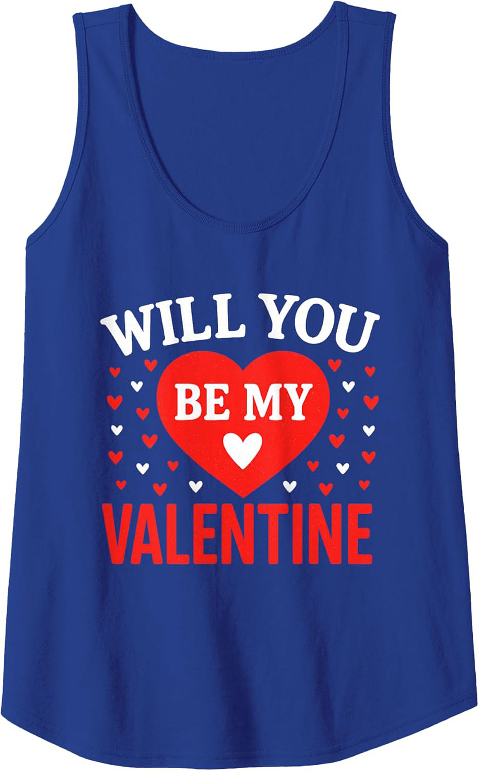 Will You Be My Valentine's Day Graphic Tank  Unisex Shirt