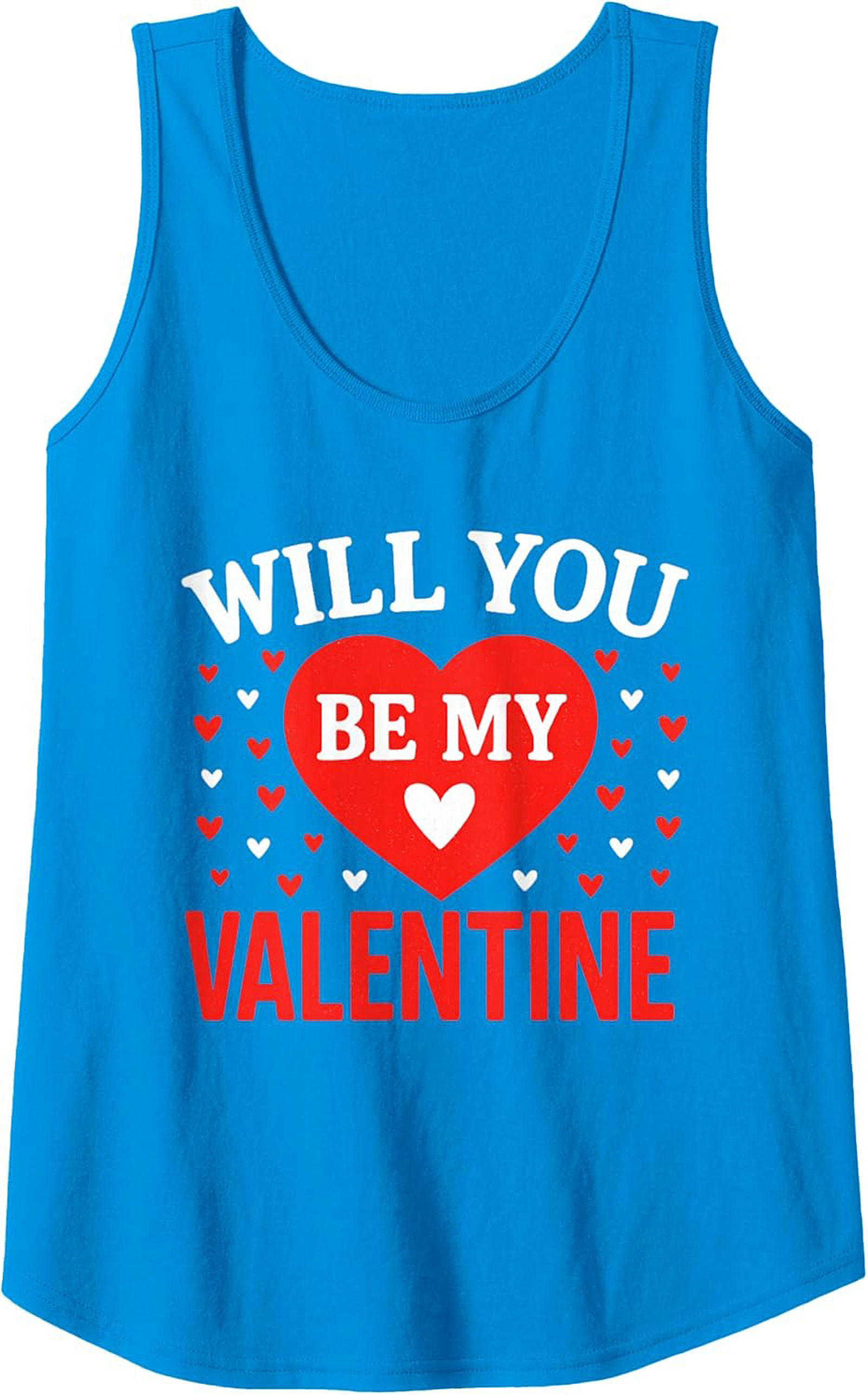 Will You Be My Valentine's Day Graphic Tank  Unisex Shirt