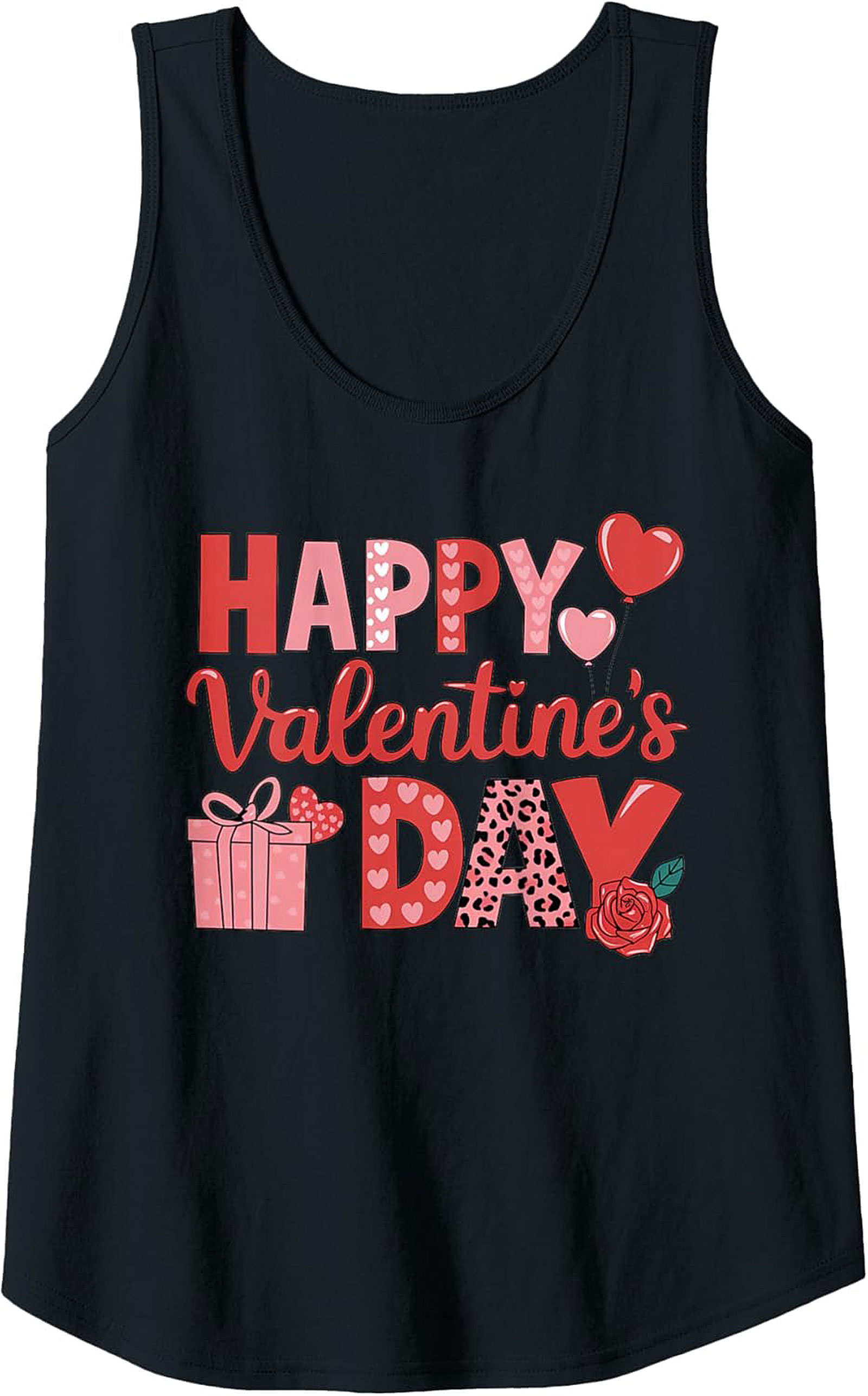 Happy Valentine's Day Graphic Tank Sleeveless Shirt Gift