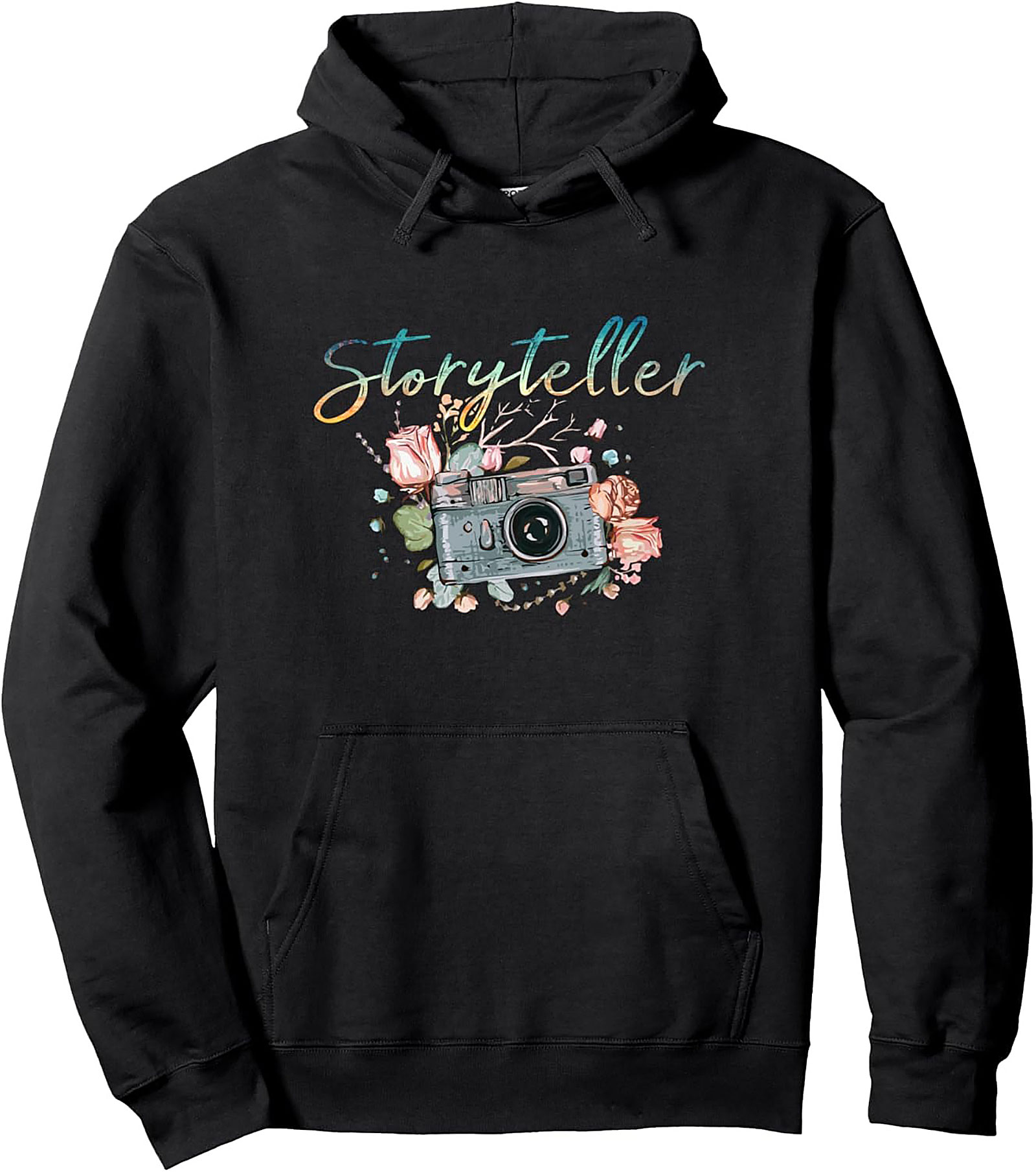 Photographer Storyteller Pullover Hoodie | Vintage Camera Gift