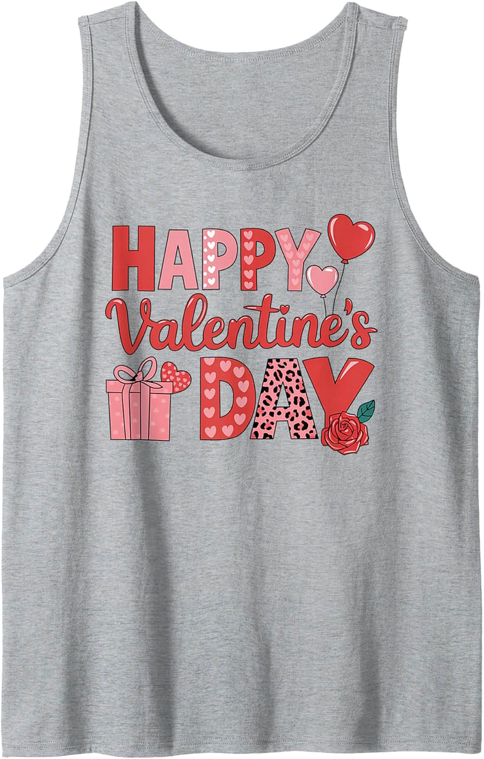 Valentine's Day Graphic Tank Sleeveless Shirt Gift Idea