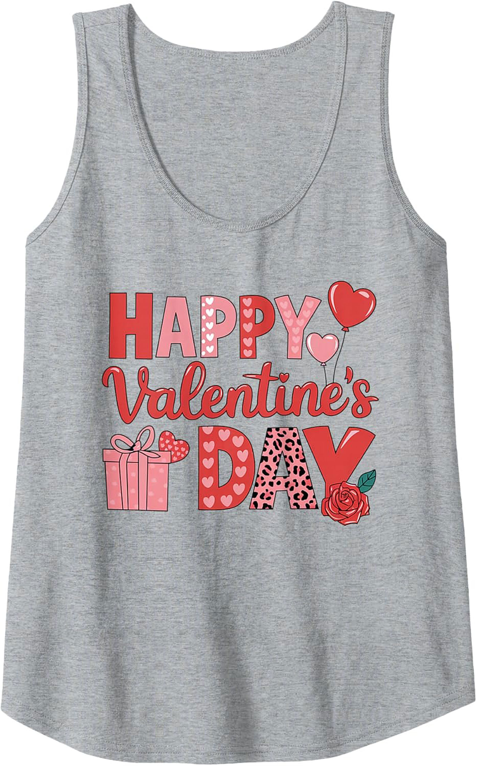 Valentine's Day Graphic Tank Sleeveless Shirt Gift Idea