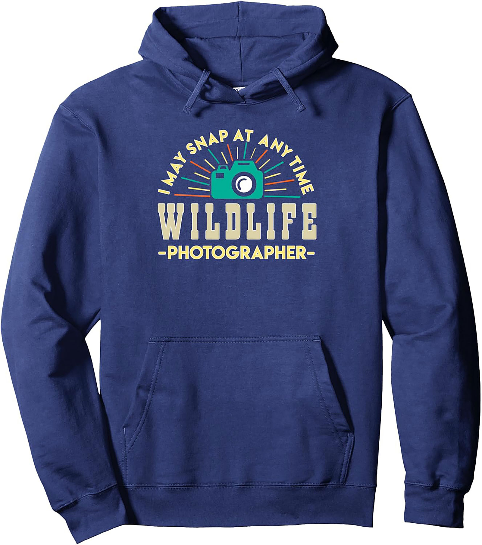 Wildlife Photographer Graphic Hoodie | Cozy Pullover Gift