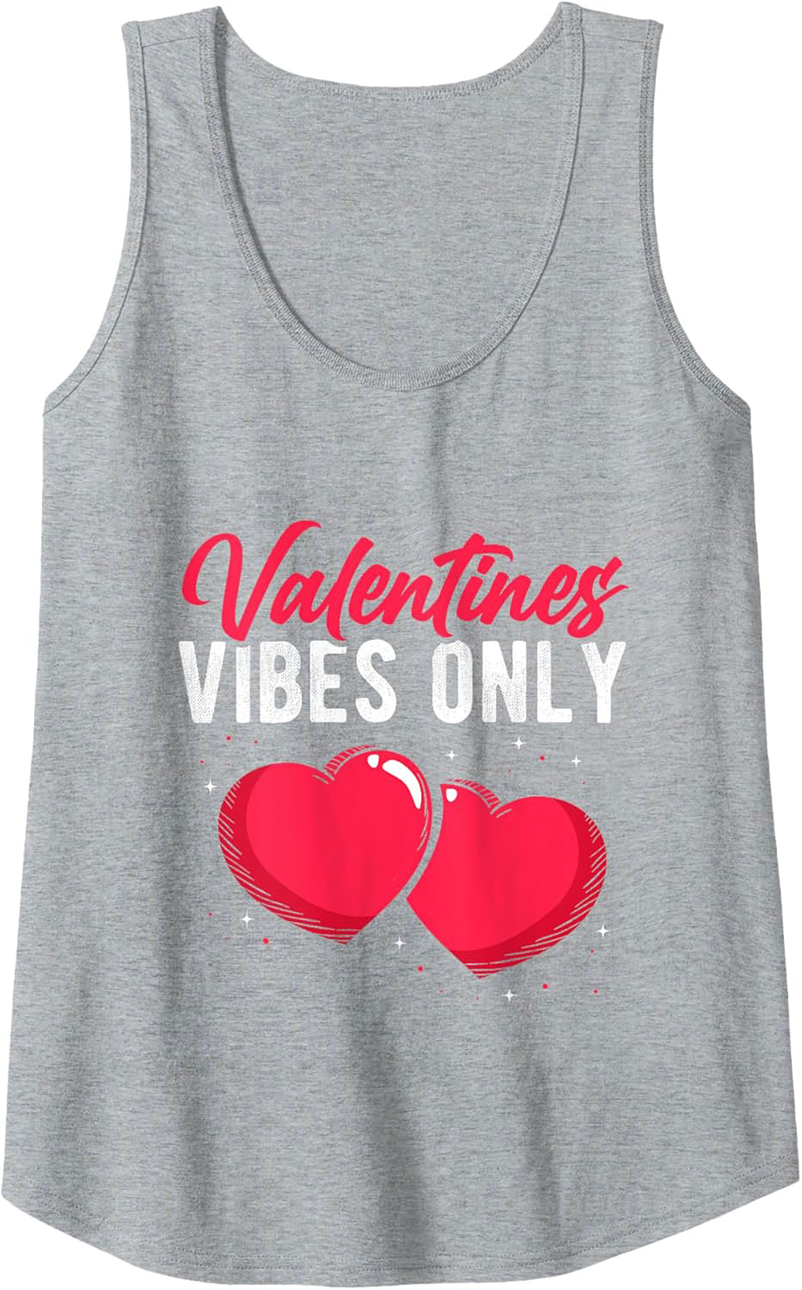 Valentines Vibes Only Graphic Tank Top Unisex Gift Idea