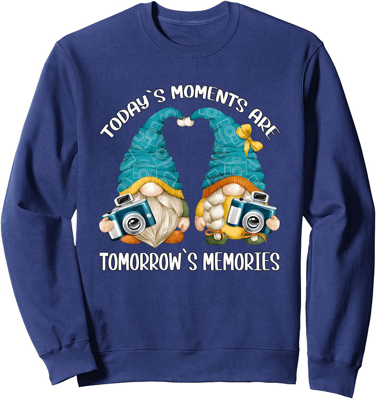 Photographer Gnome Crewneck Sweatshirt | Memory Keeper Gift