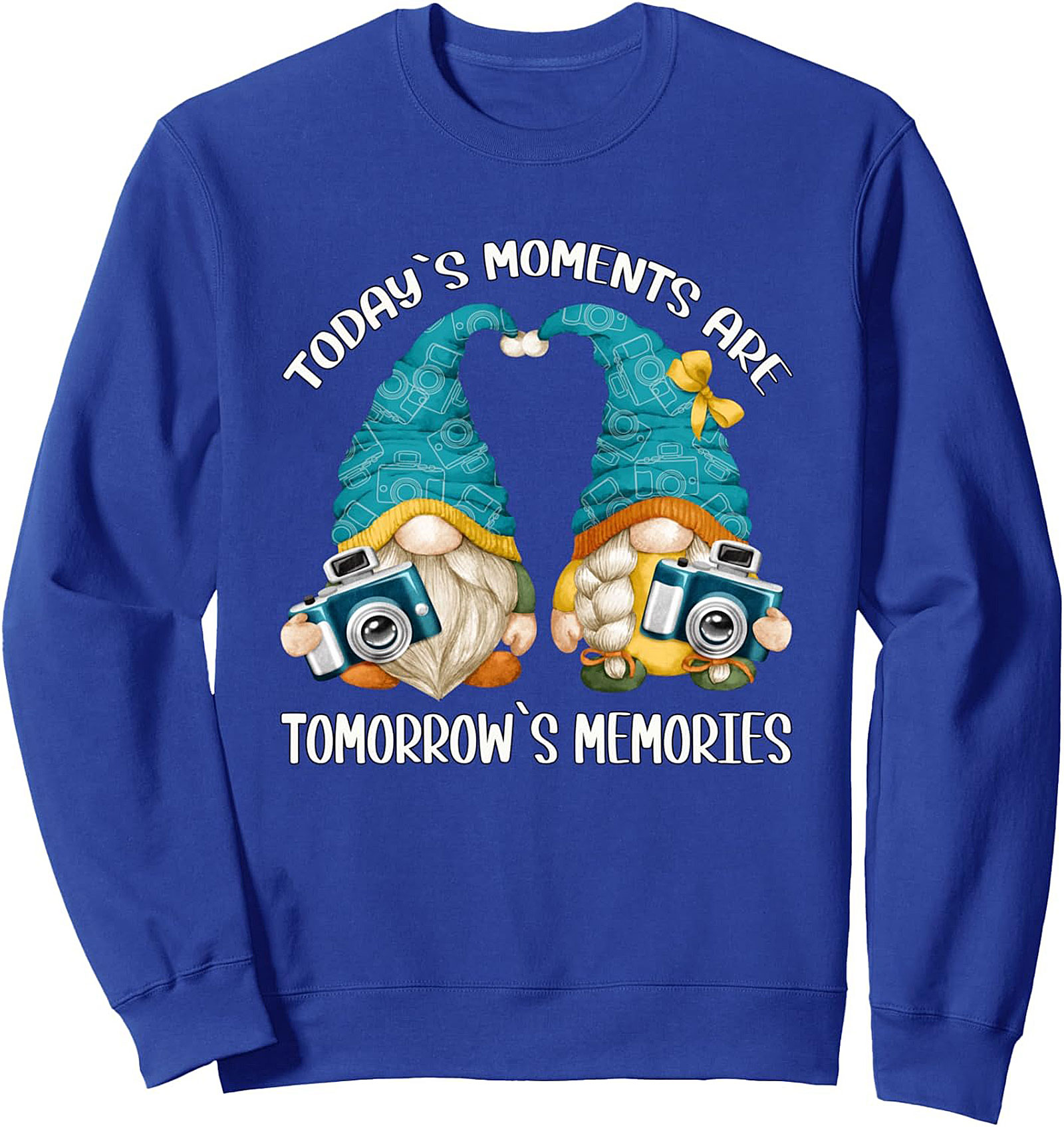 Photographer Gnome Crewneck Sweatshirt | Memory Keeper Gift