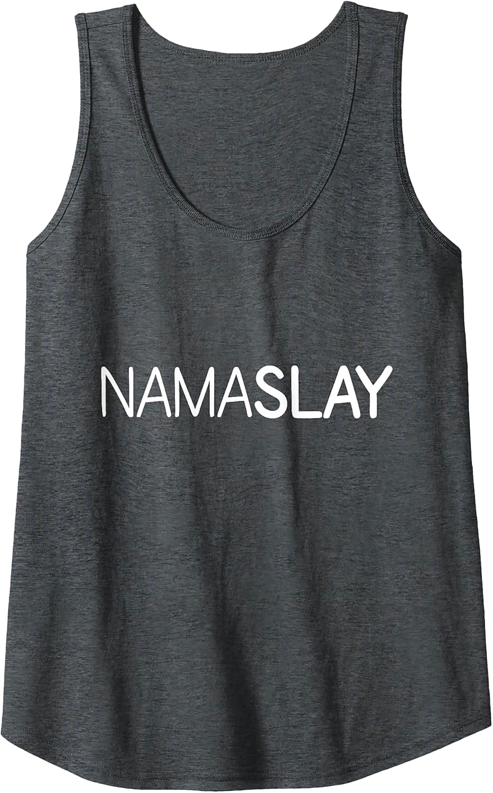 Namaslay Graphic Tank Top Funny Yoga Sleeveless Shirt